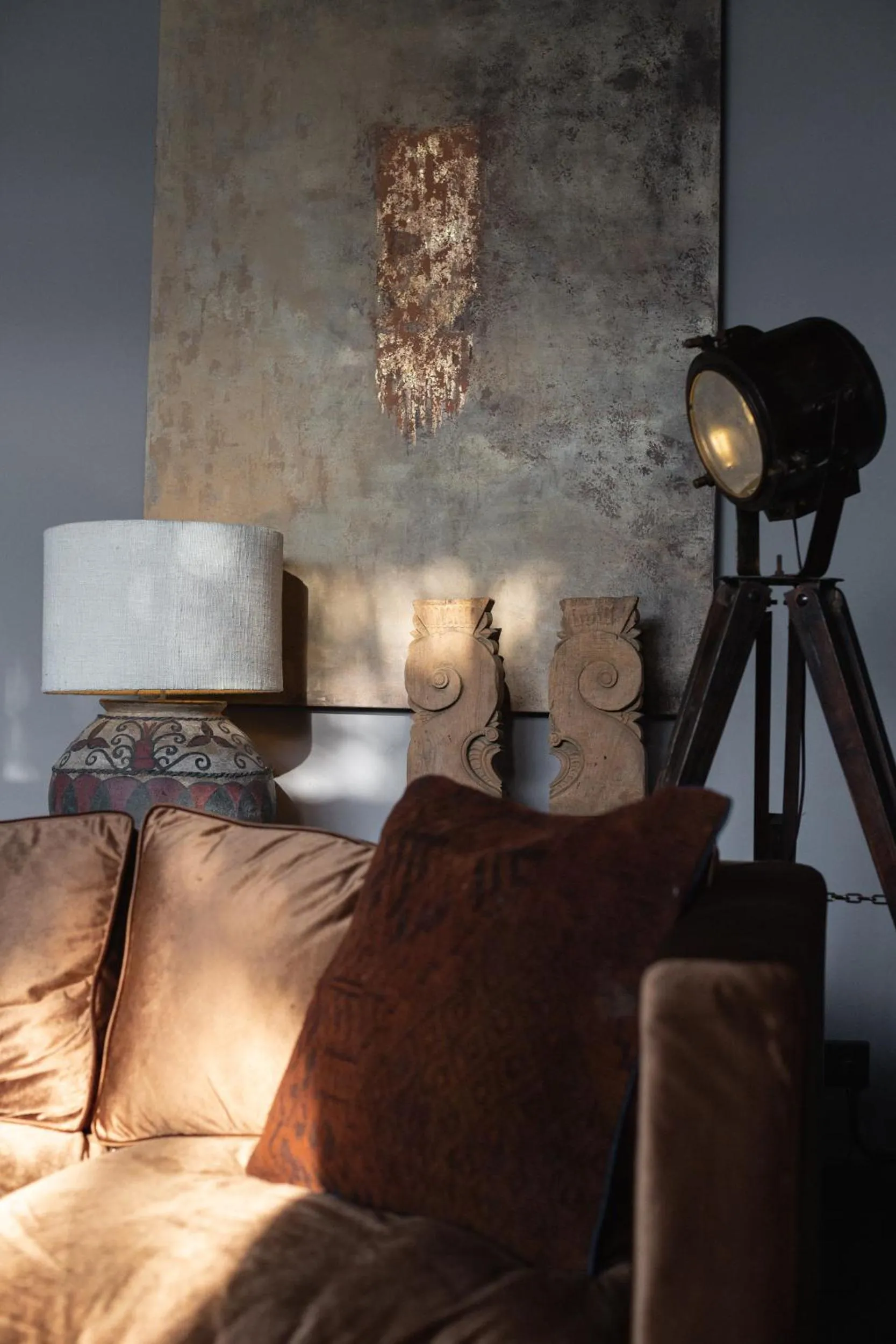 Seating area in The Bohemian Bali, a Member of Design Hotels