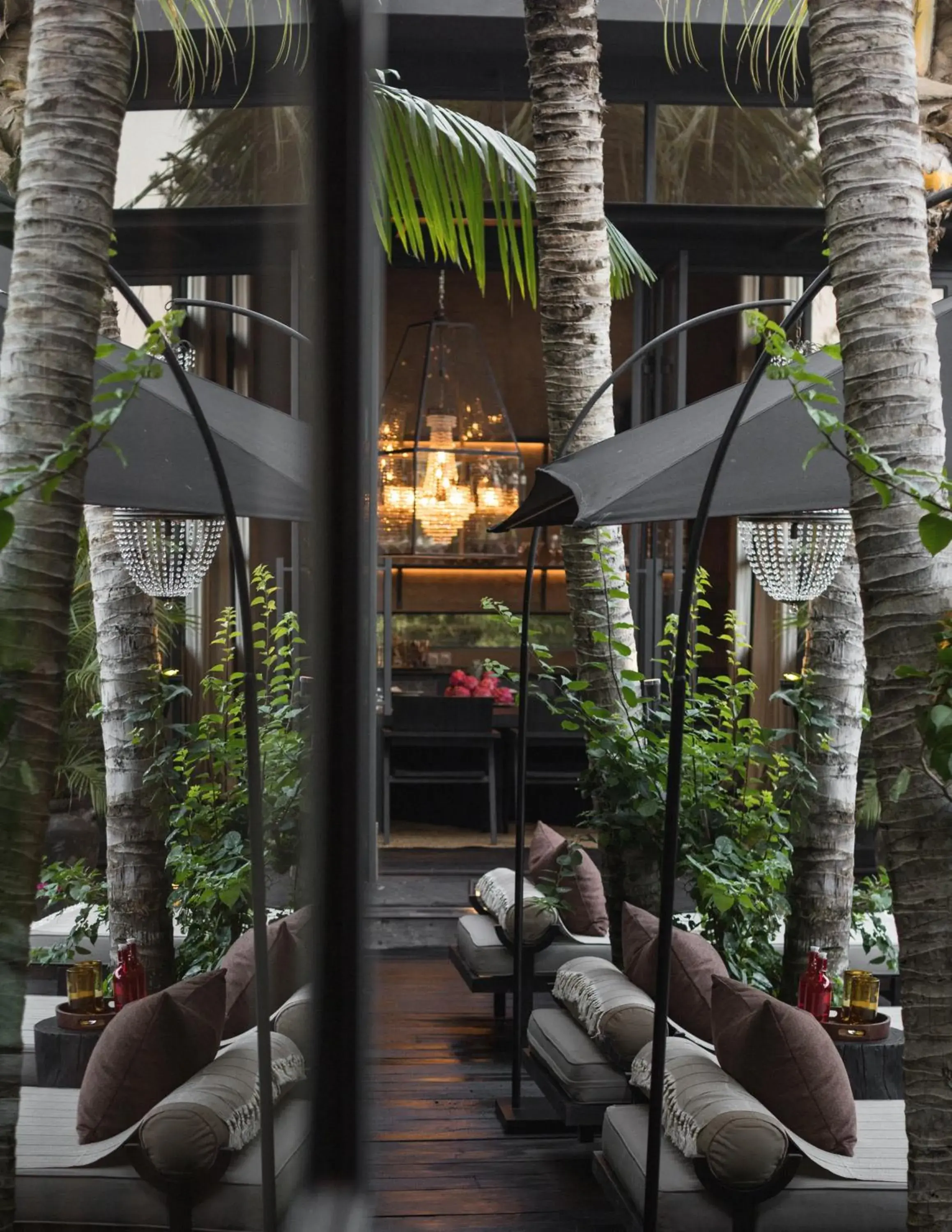 sunbed in The Bohemian Bali, a Member of Design Hotels sunbed in The Bohemian Bali, a Member of Design Hotels