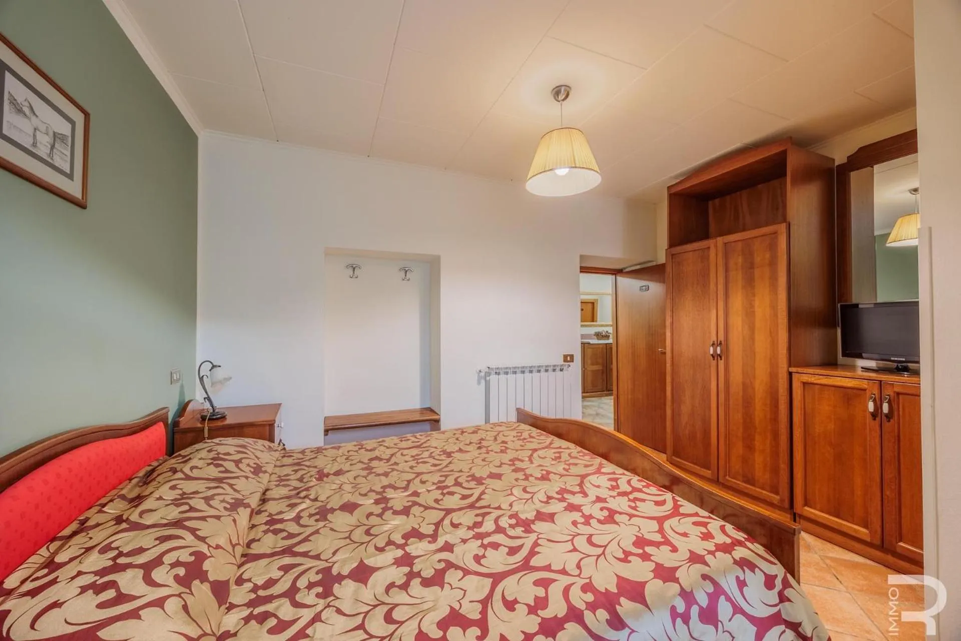 Bedroom, Bed in Albergo Miramonti