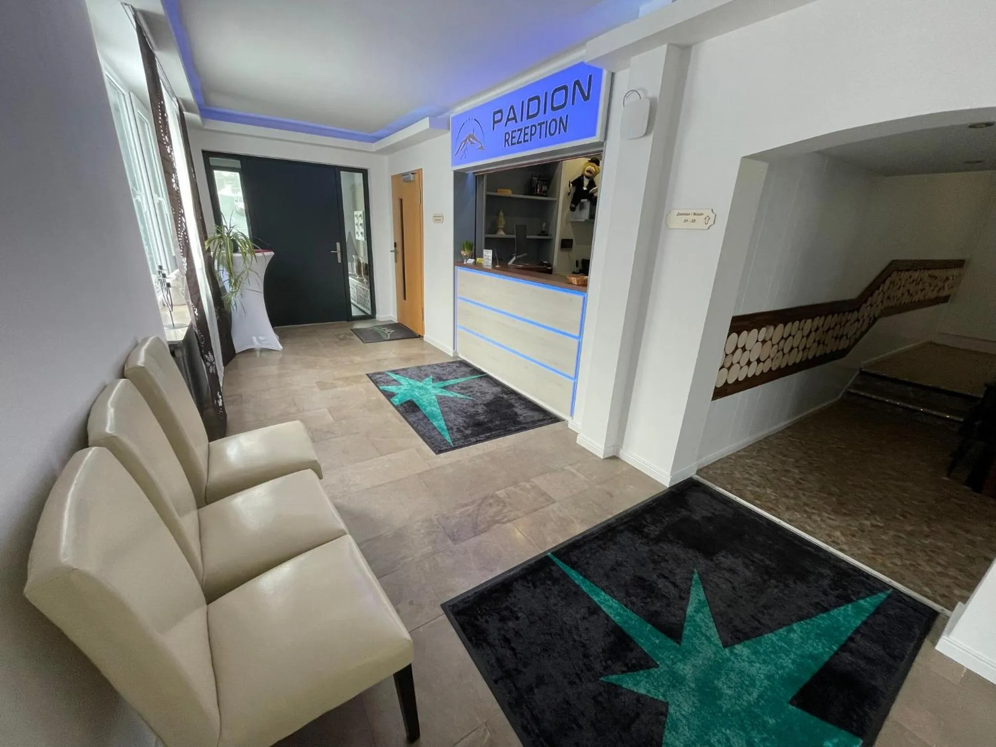 Lobby or reception in Hotel Paidion