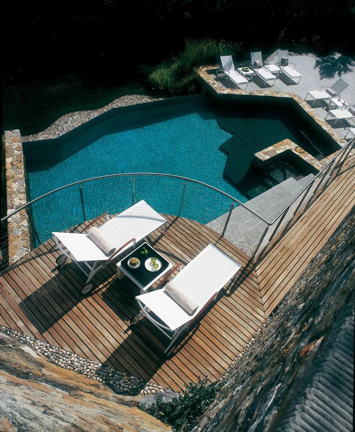 Swimming pool in Eden Rock Resort