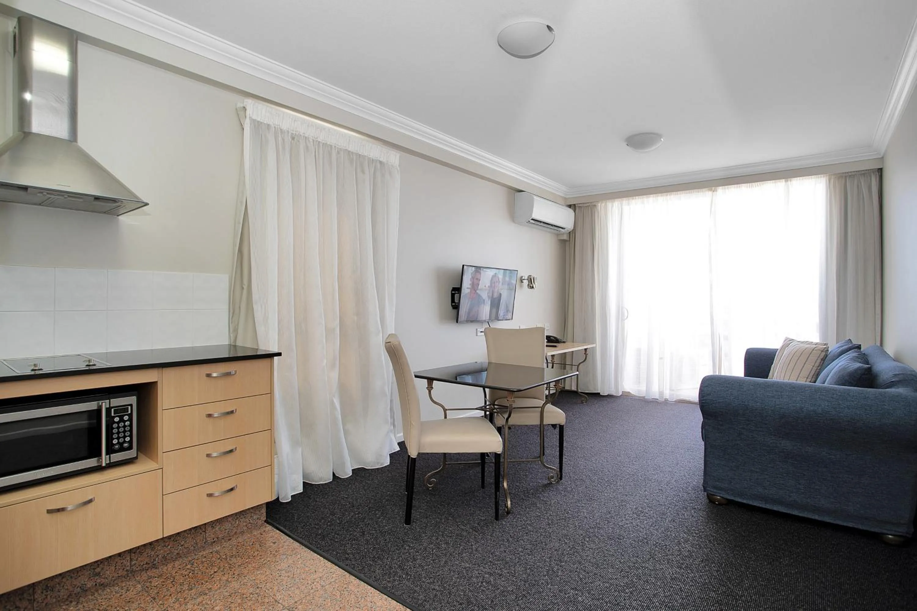 Seating area in Mantra Mackay