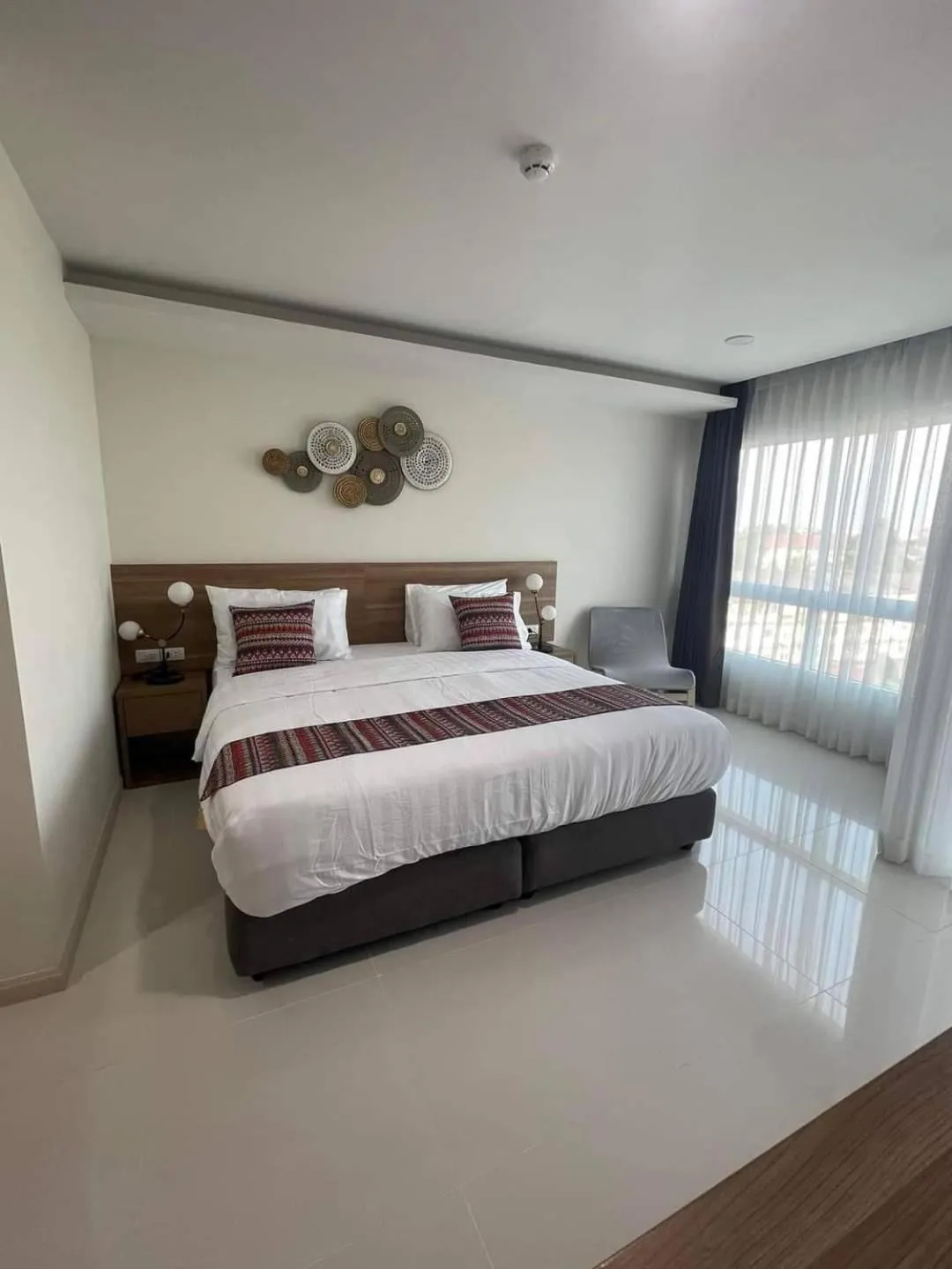 Bed in Christella Hotel Laemchabang