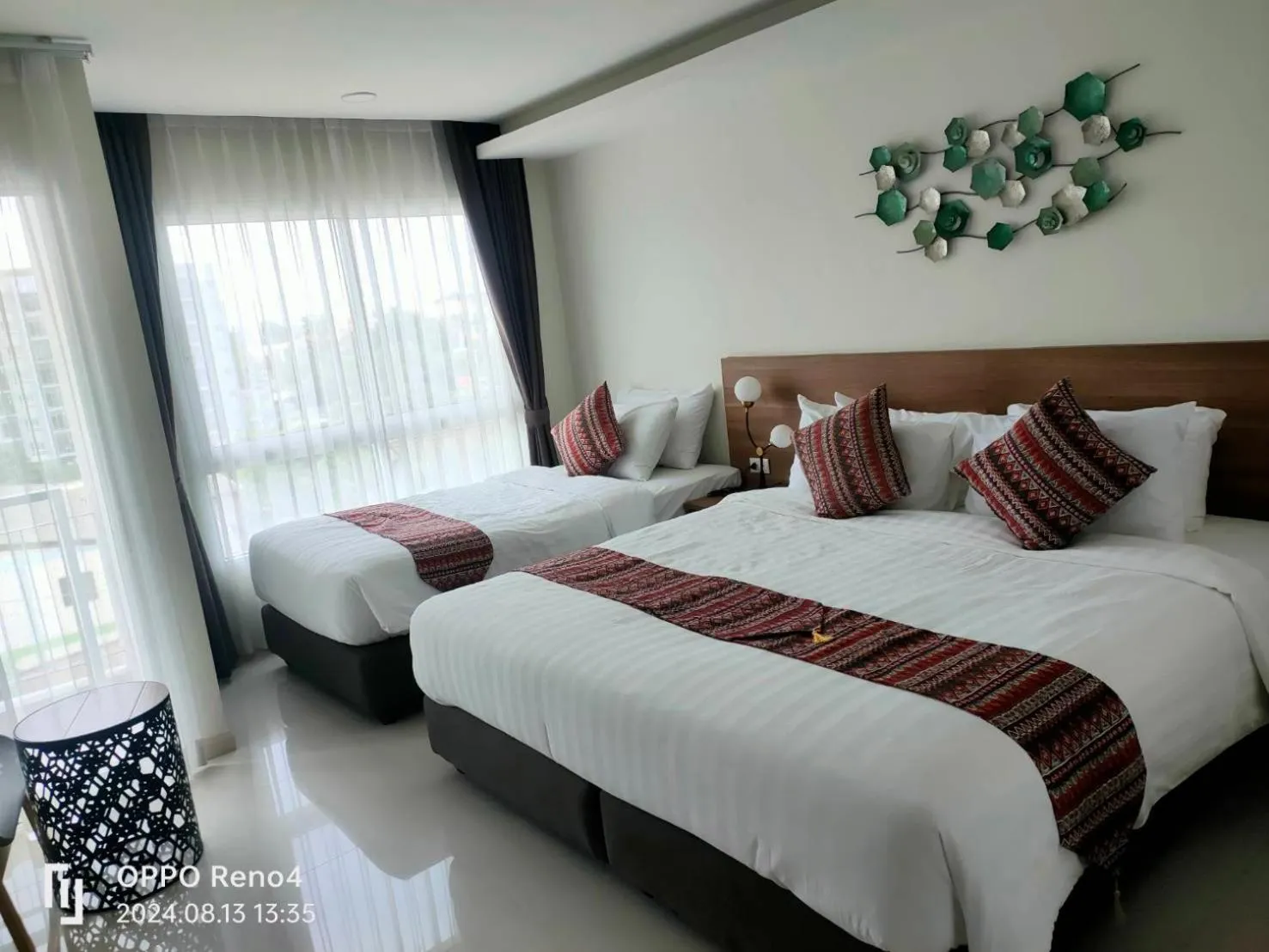 Bed in Christella Hotel Laemchabang