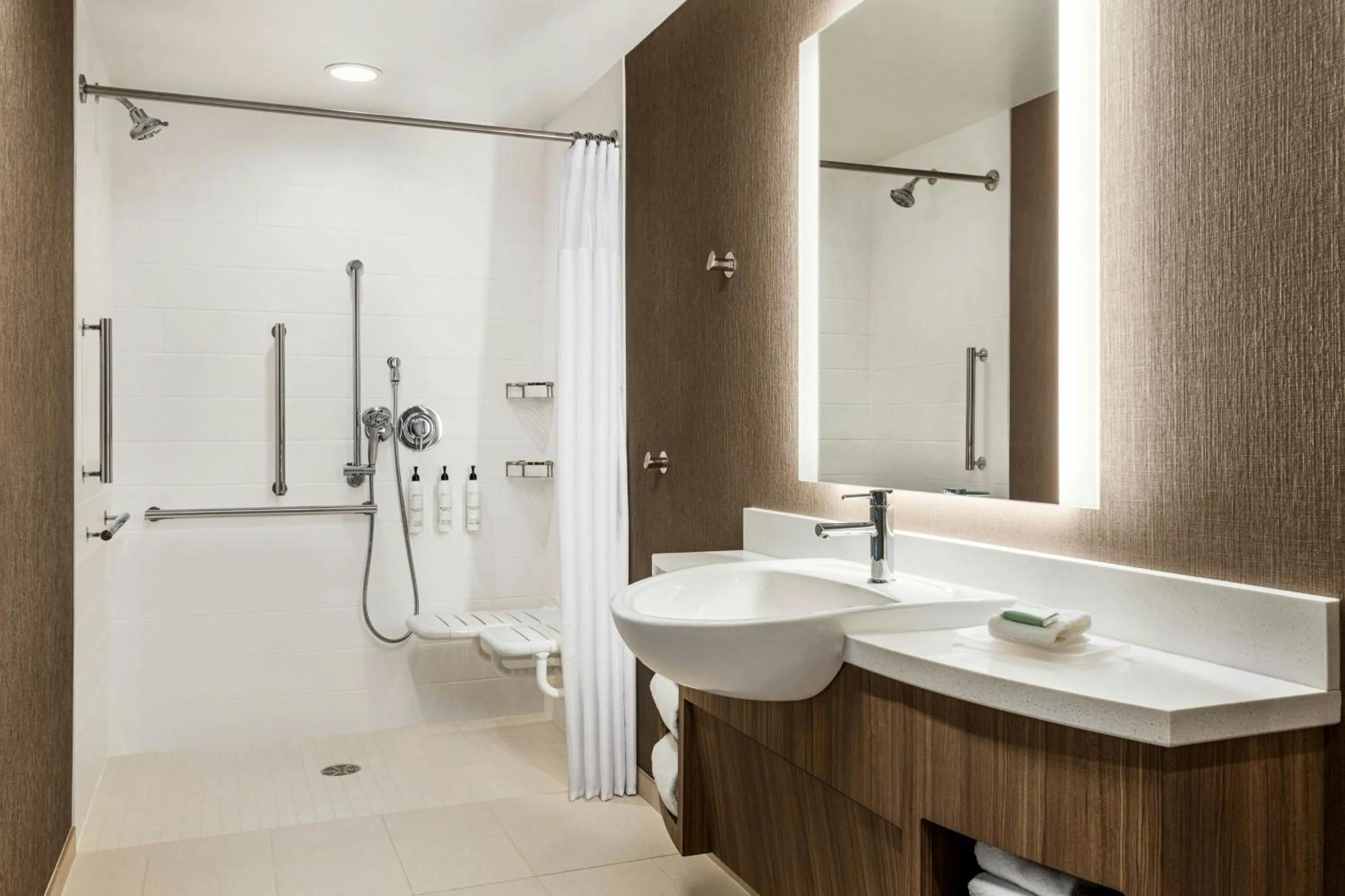 Bathroom in SpringHill Suites by Marriott Camp Hill