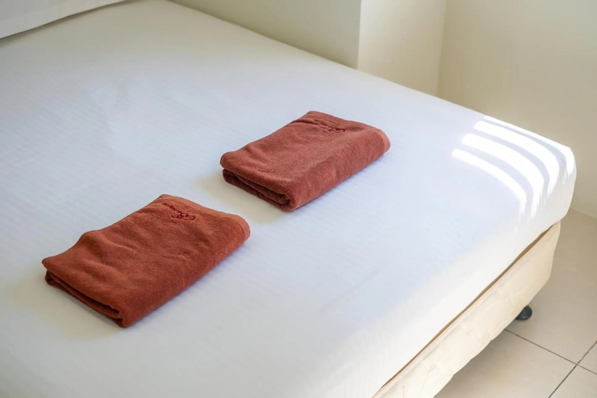 Bed in Bahagia Villa