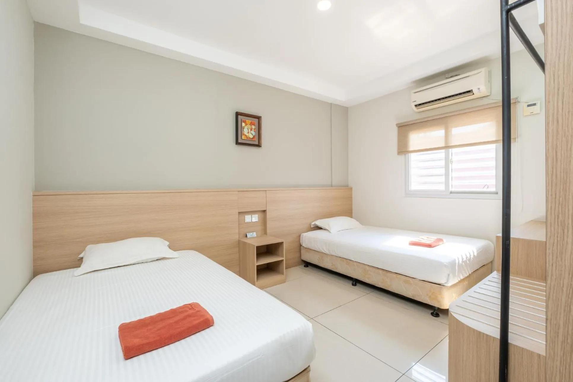 Bed in Bahagia Villa