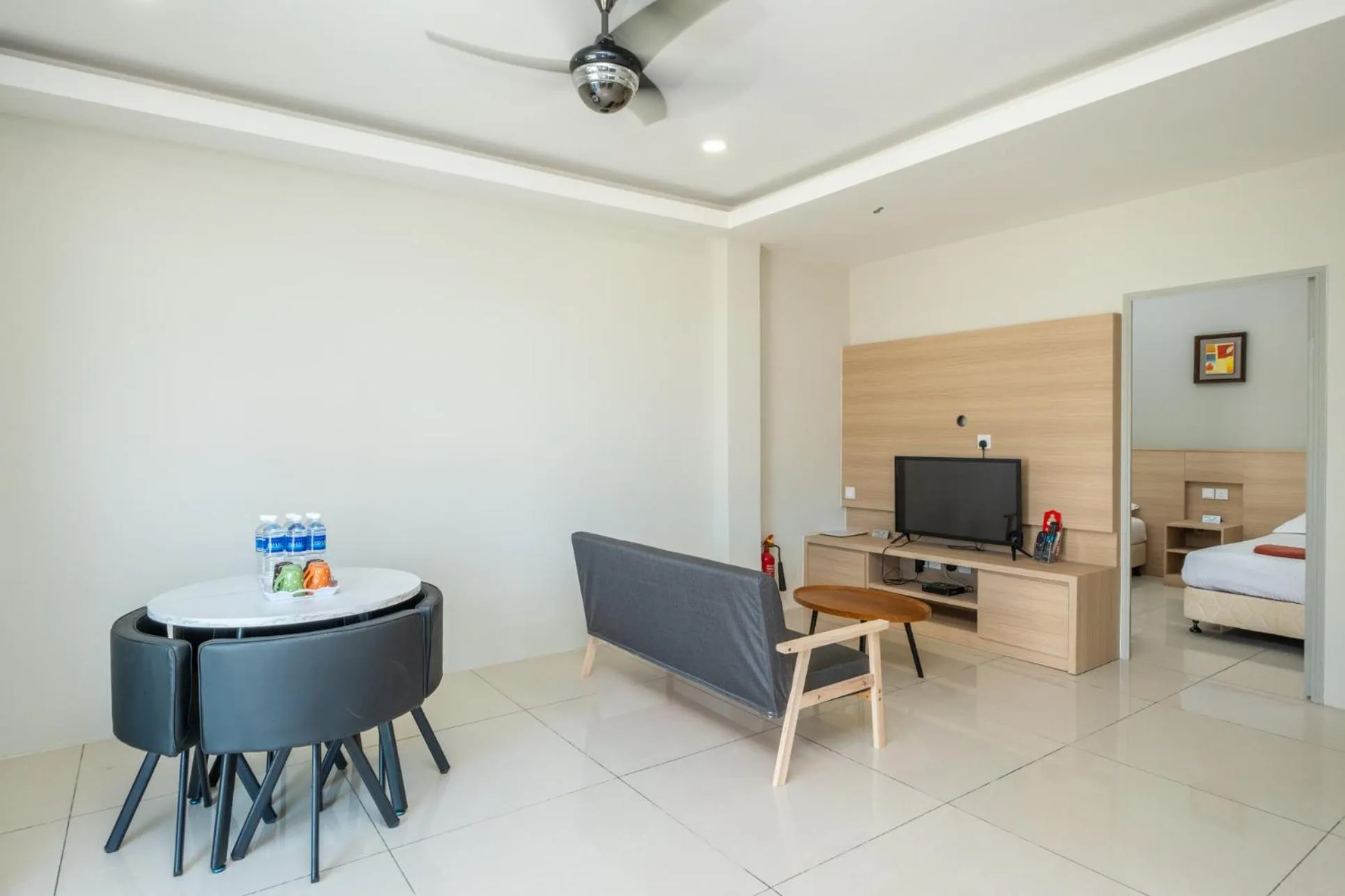 Bed in Bahagia Villa