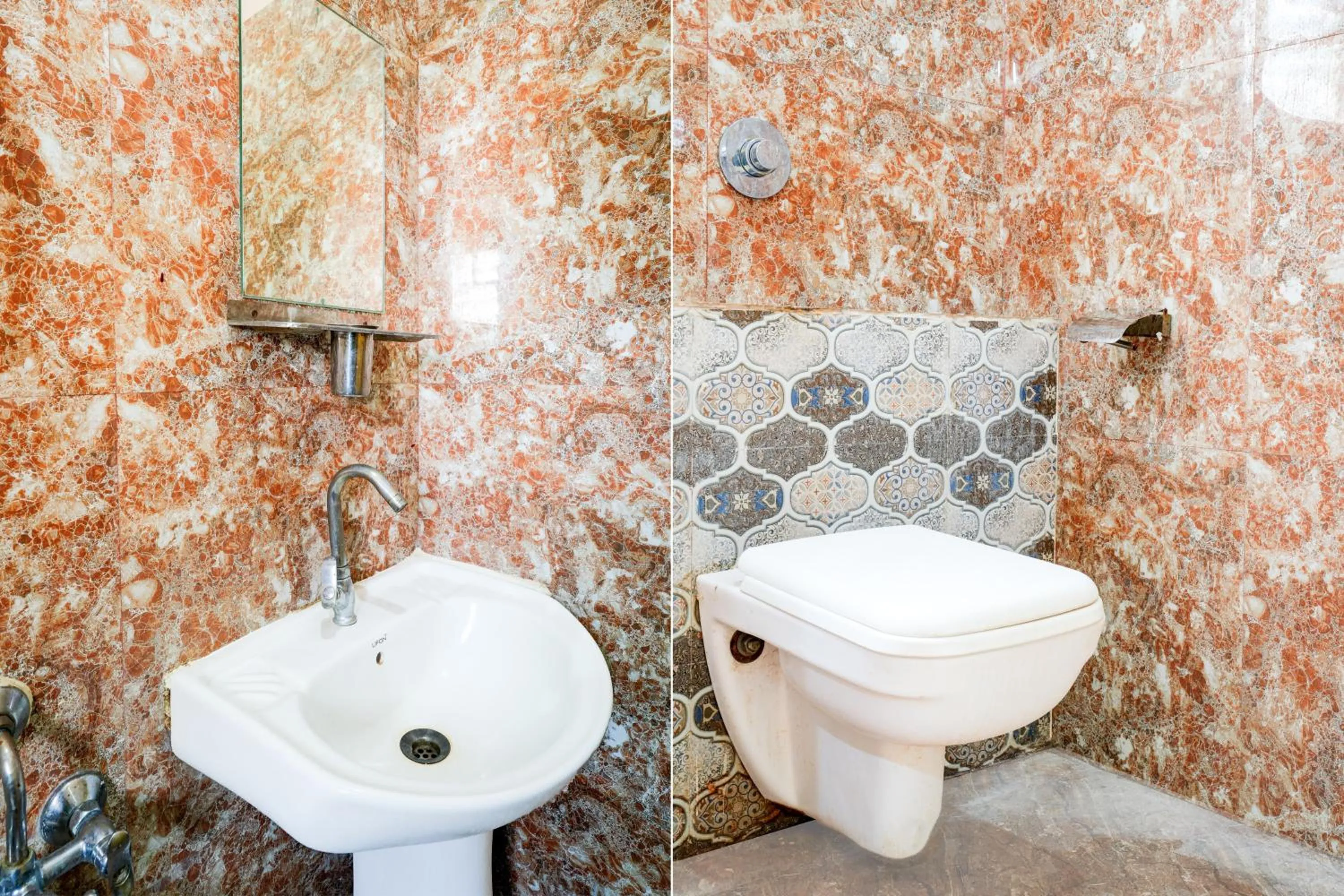 Bathroom in Hotel O SAS ROYAL GALAXY