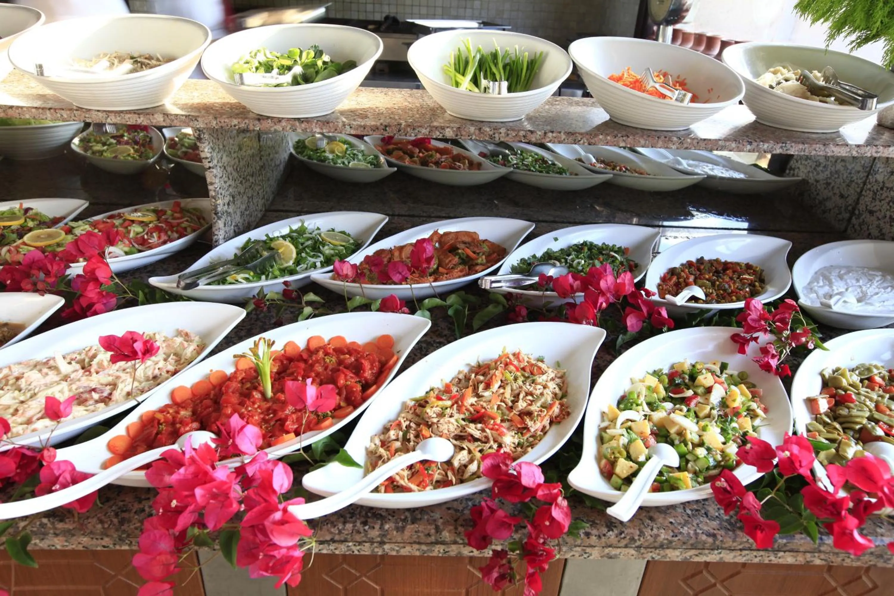 Dinner in Leda Beach Hotel