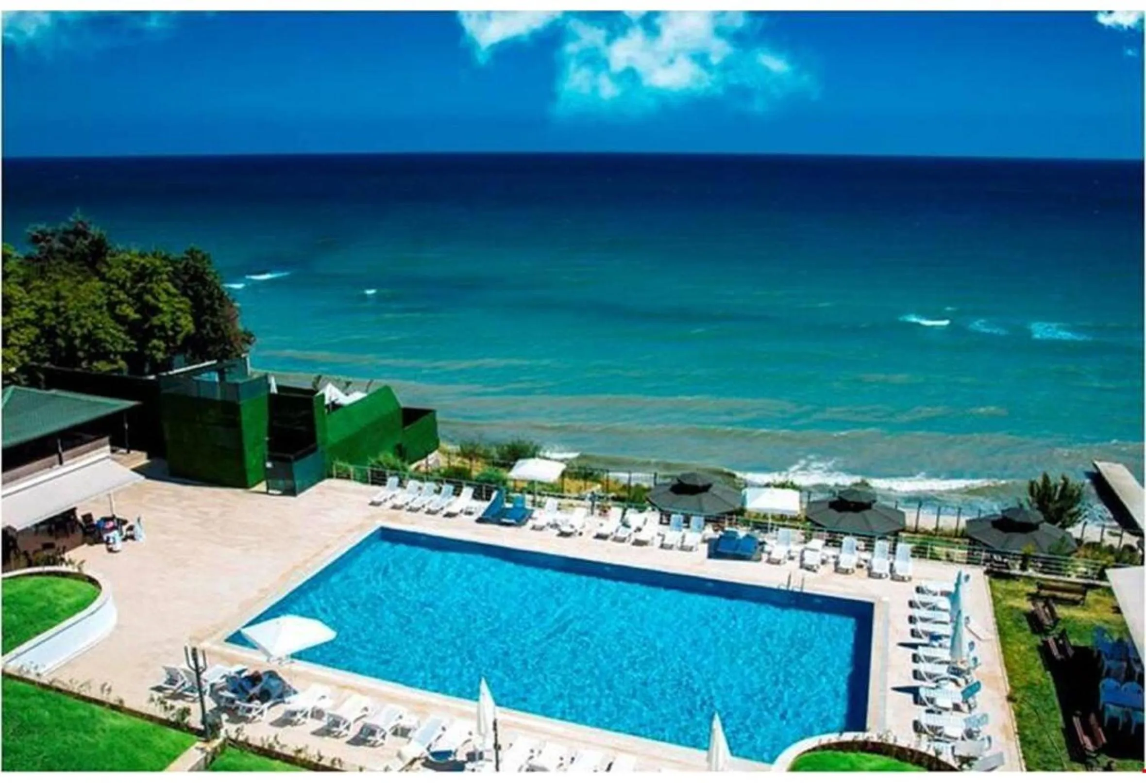 Pool view in Westport Istanbul Resort & Spa Hotel