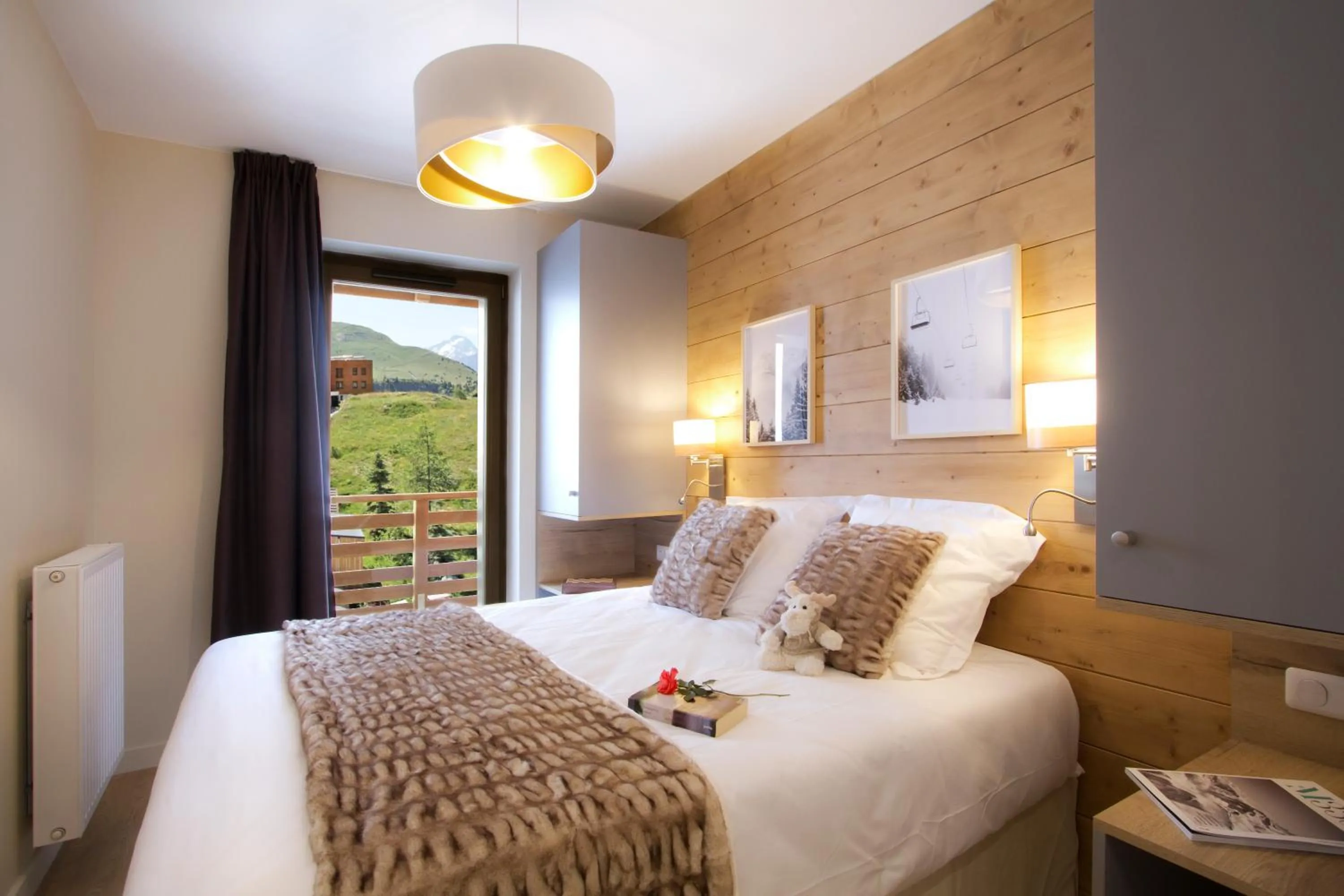 Bed in Résidence Odalys l'Éclose