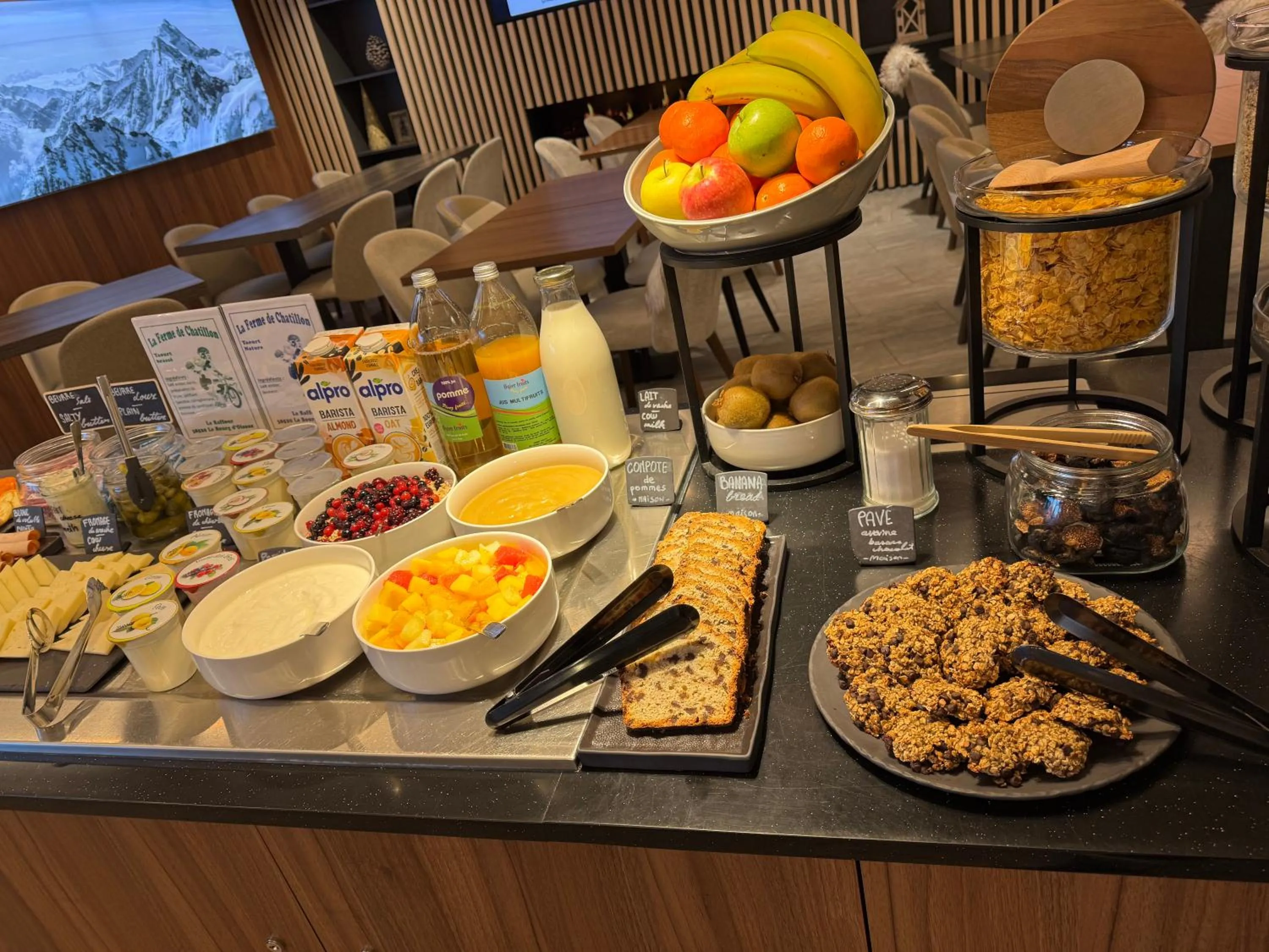 Breakfast in Résidence Odalys l'Éclose