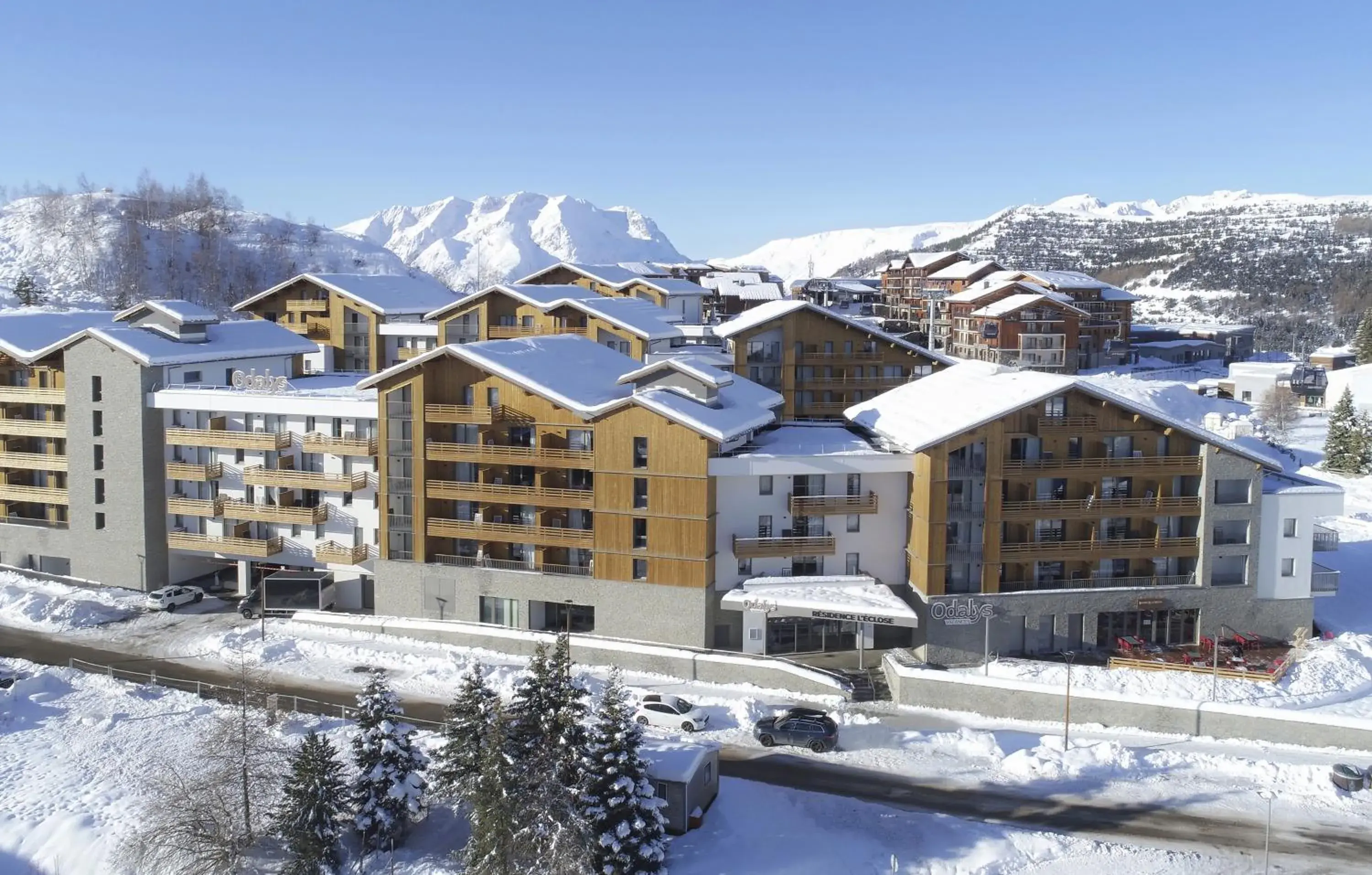Property building in Résidence Prestige Odalys l'Éclose Property building in Résidence Prestige Odalys l'Éclose