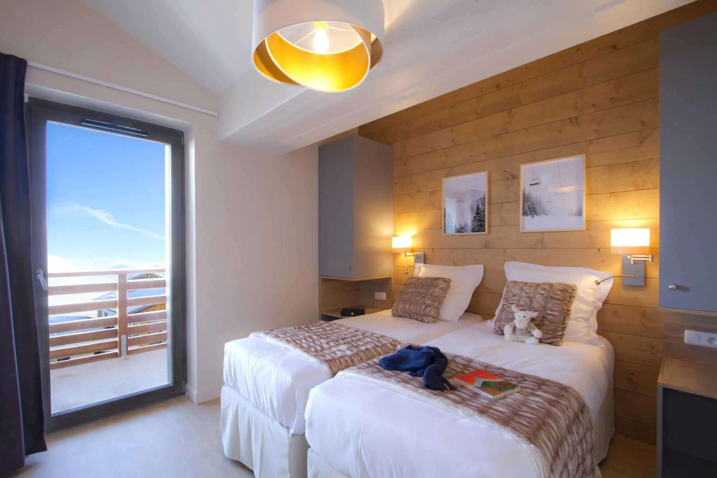 Bed in Résidence Odalys l'Éclose