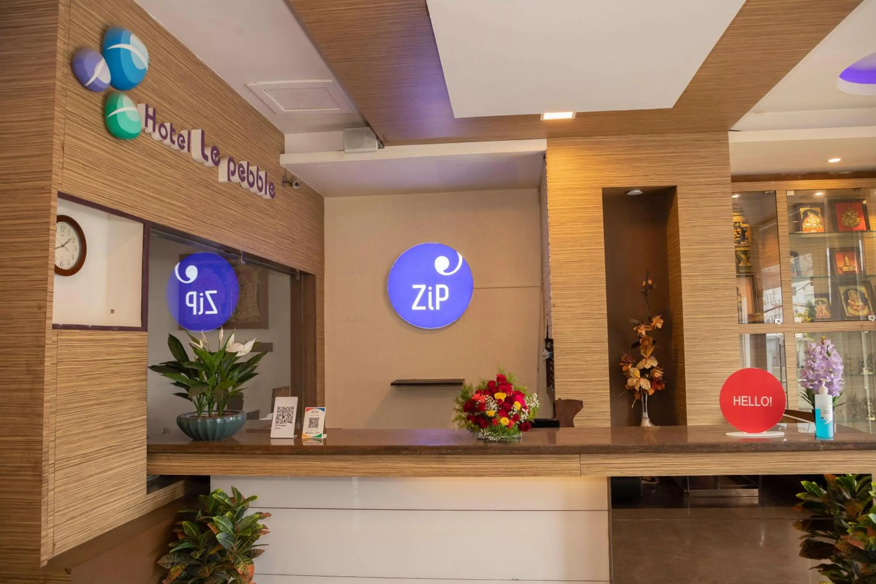 Lobby or reception in THE PEBBLE Boutique Hotel