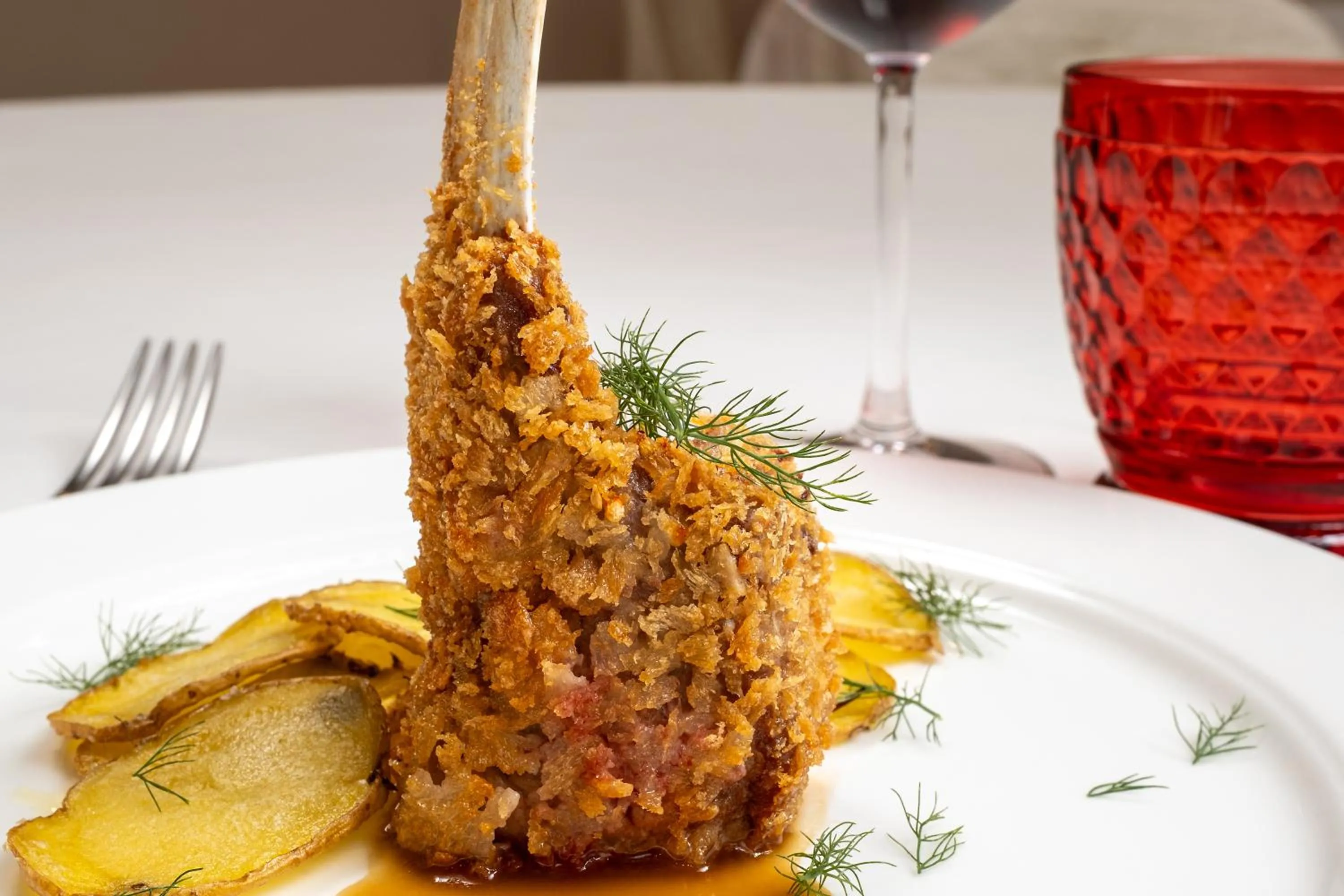 Restaurant/places to eat in Hotel Umbria