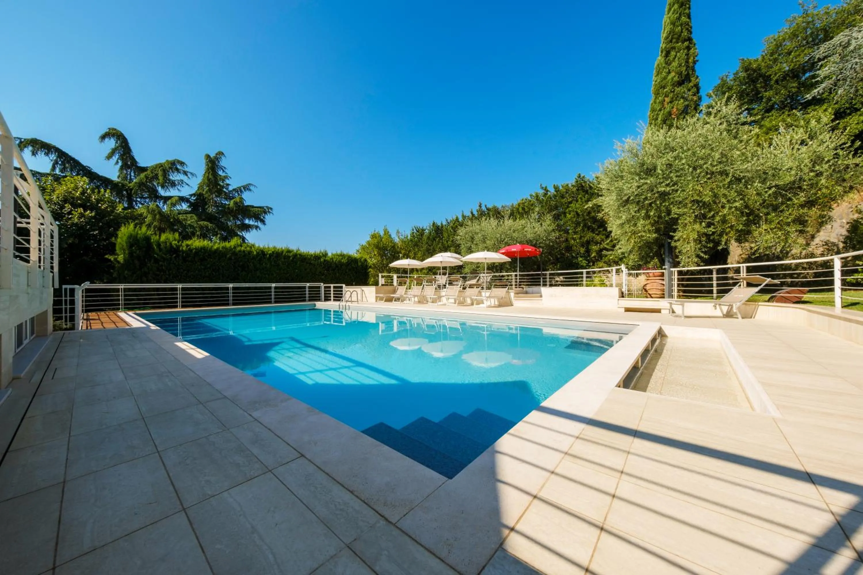 Garden in Hotel Umbria
