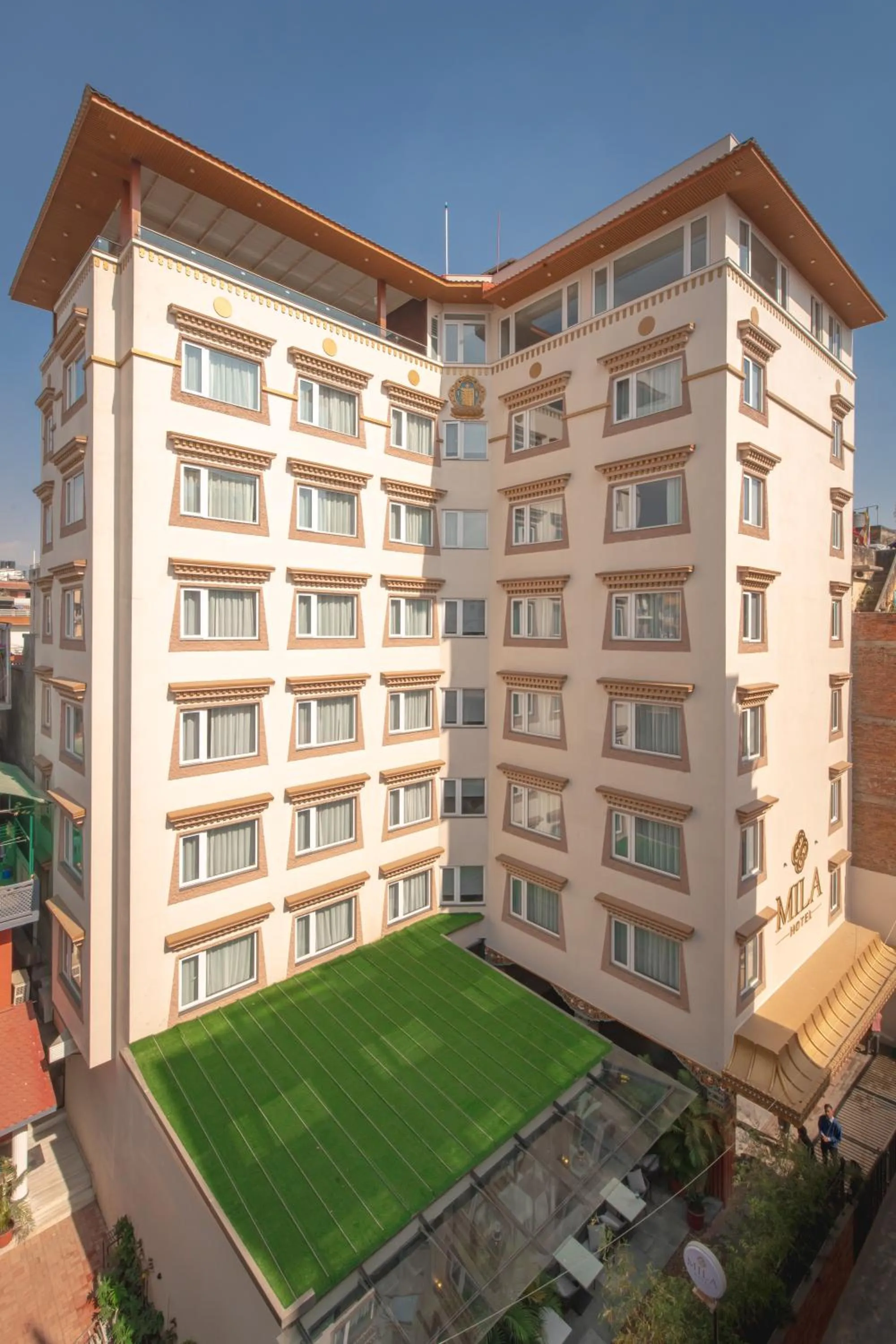 Property building in Mila Hotel