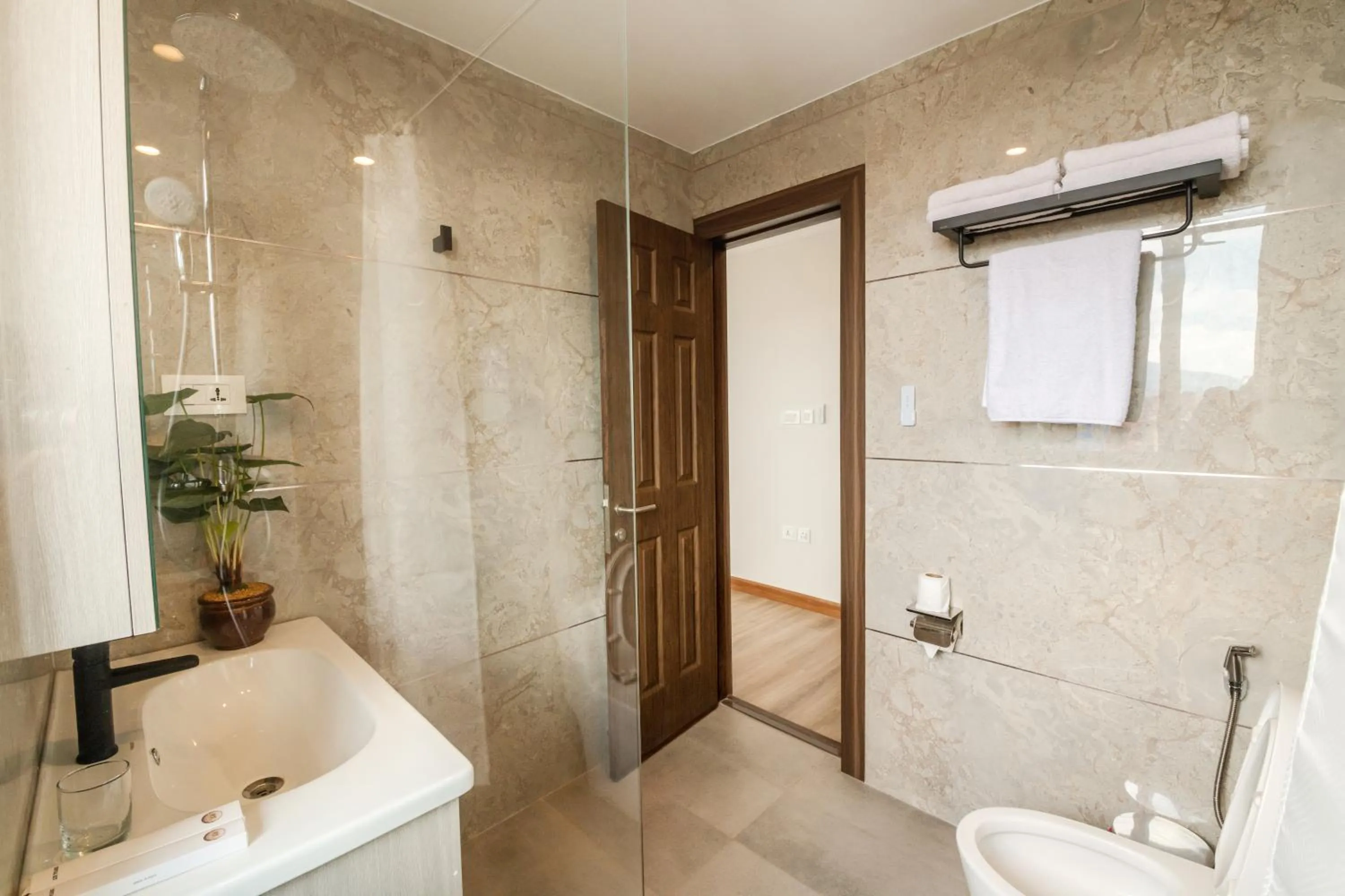 Shower in Mila Hotel