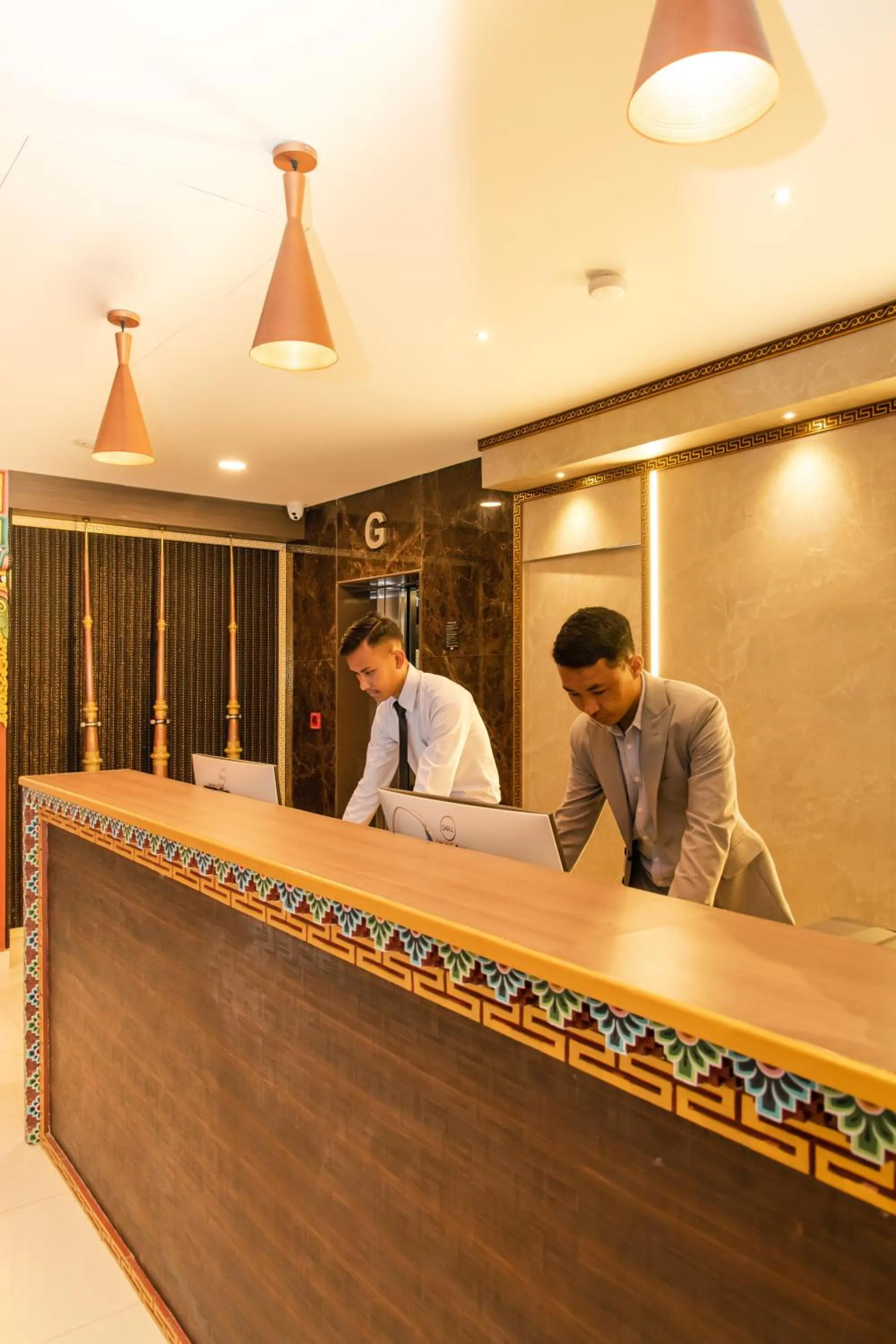Staff in Mila Hotel