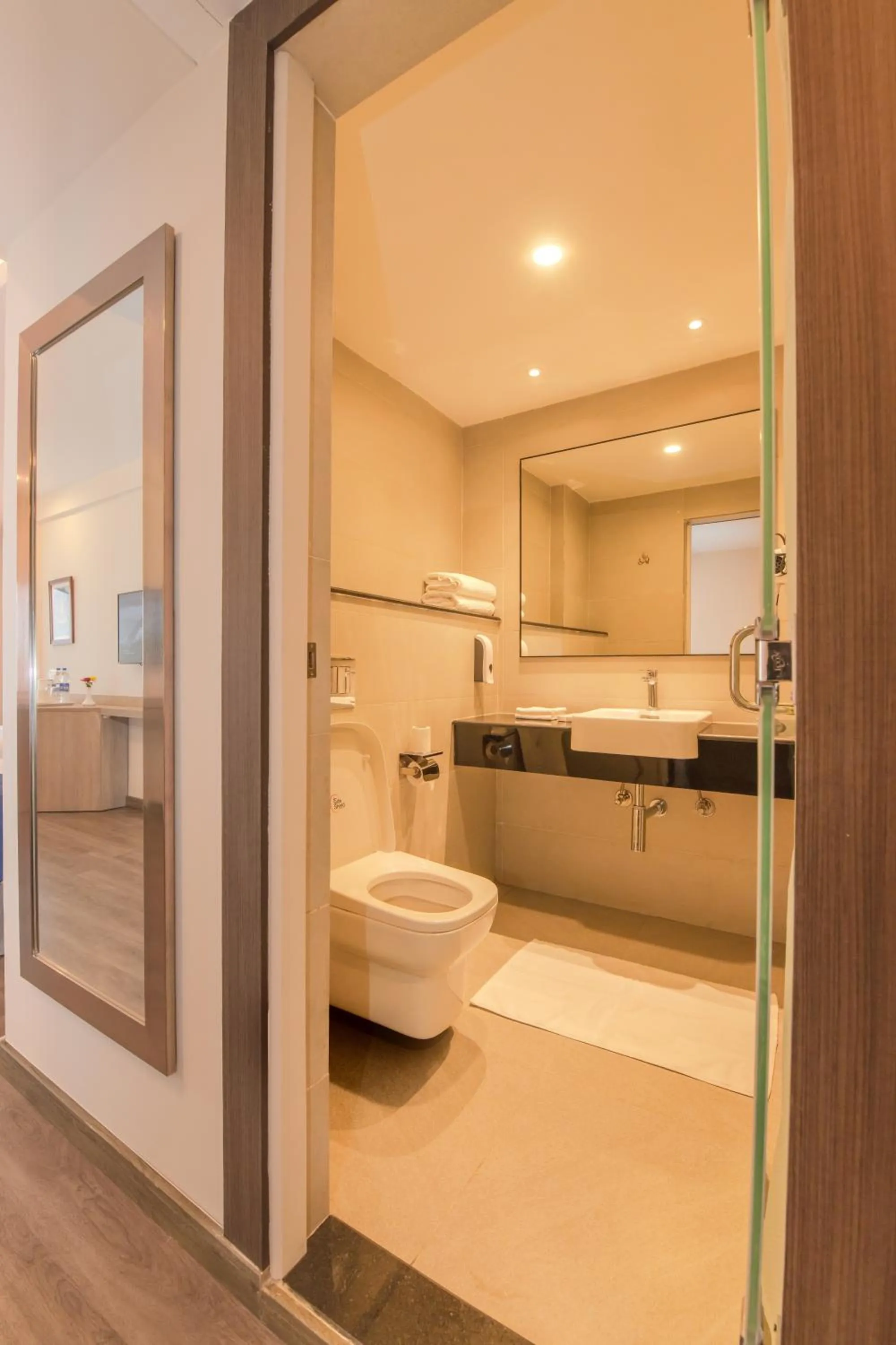 Bathroom in Mila Hotel