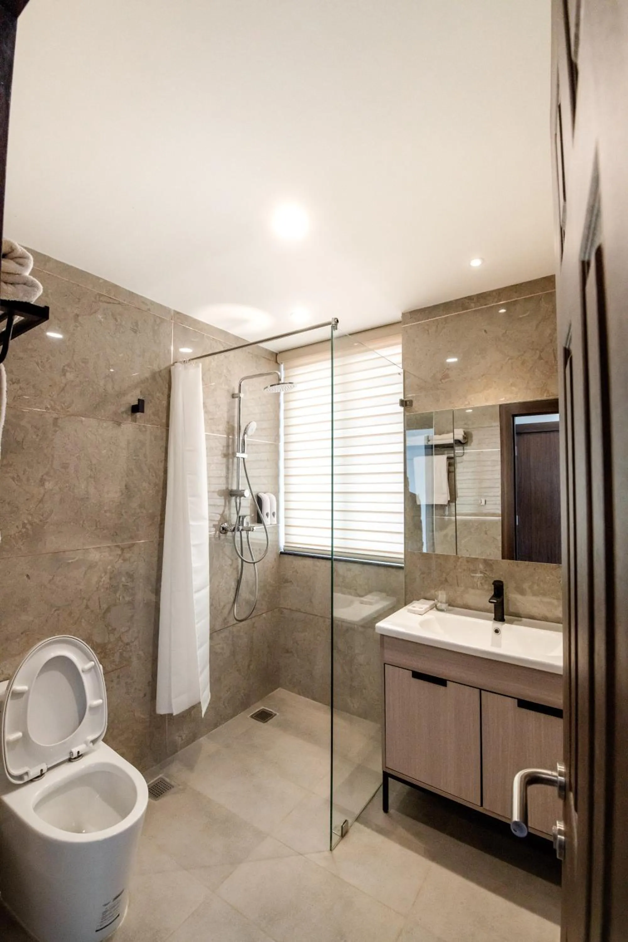 Shower in Mila Hotel