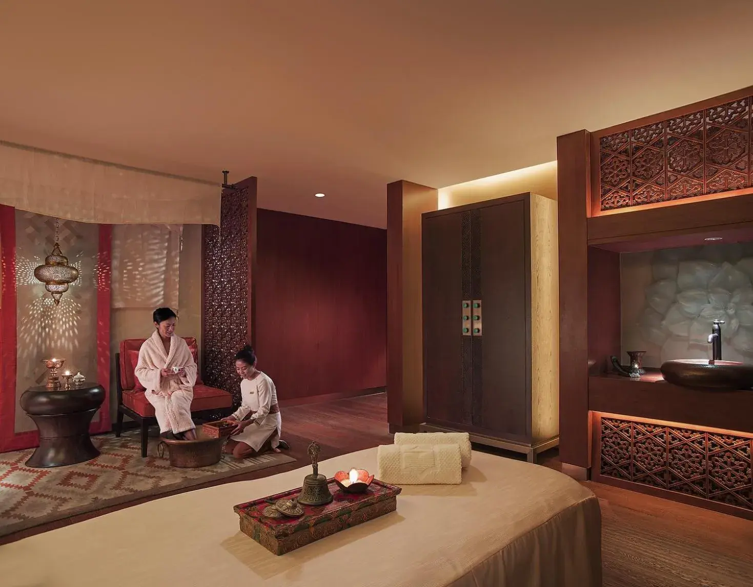 Spa and wellness centre/facilities in Shangri-La Lhasa Spa and wellness centre/facilities in Shangri-La Lhasa