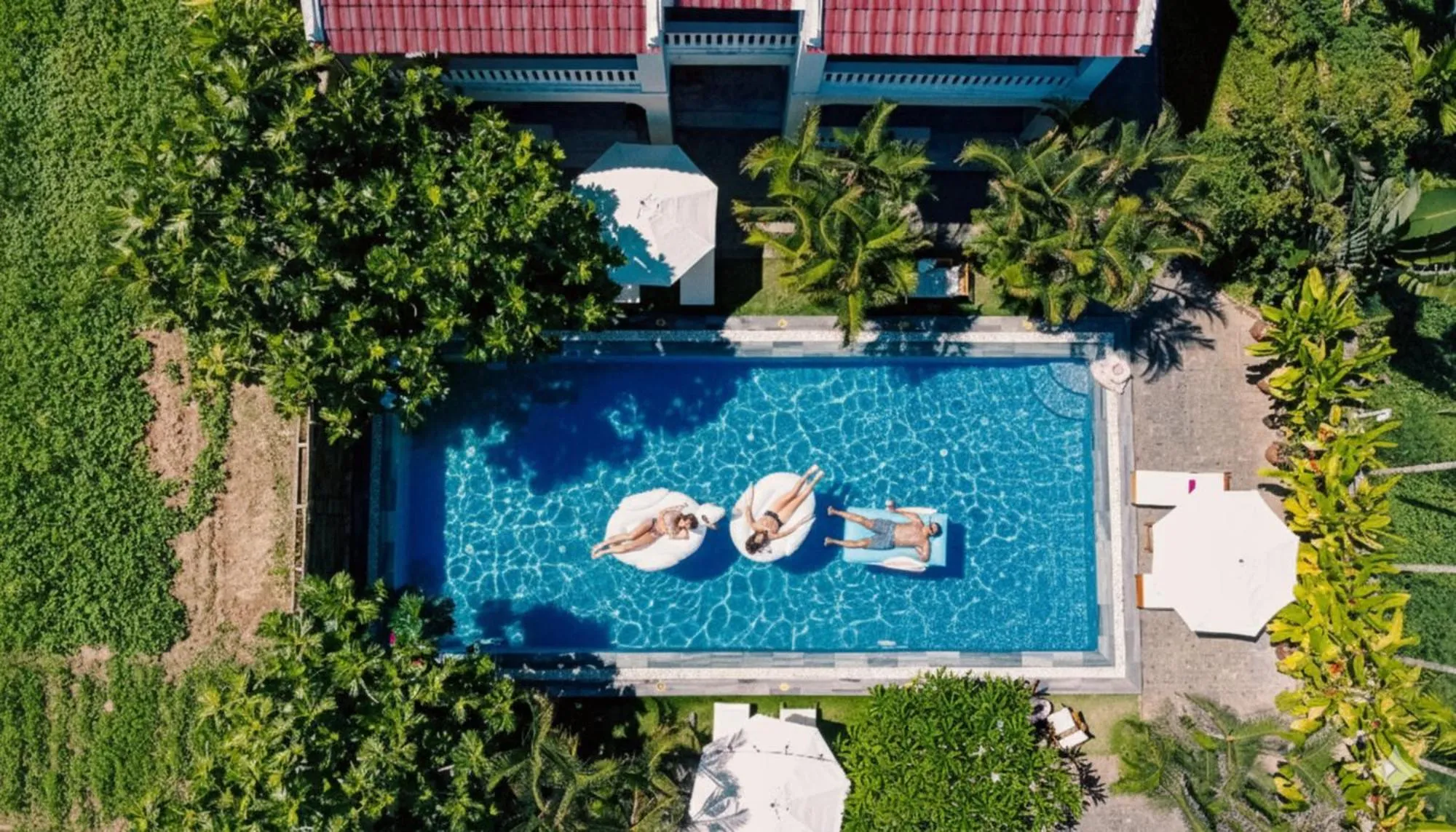 Bird's eye view in Én Retreat Hoi An