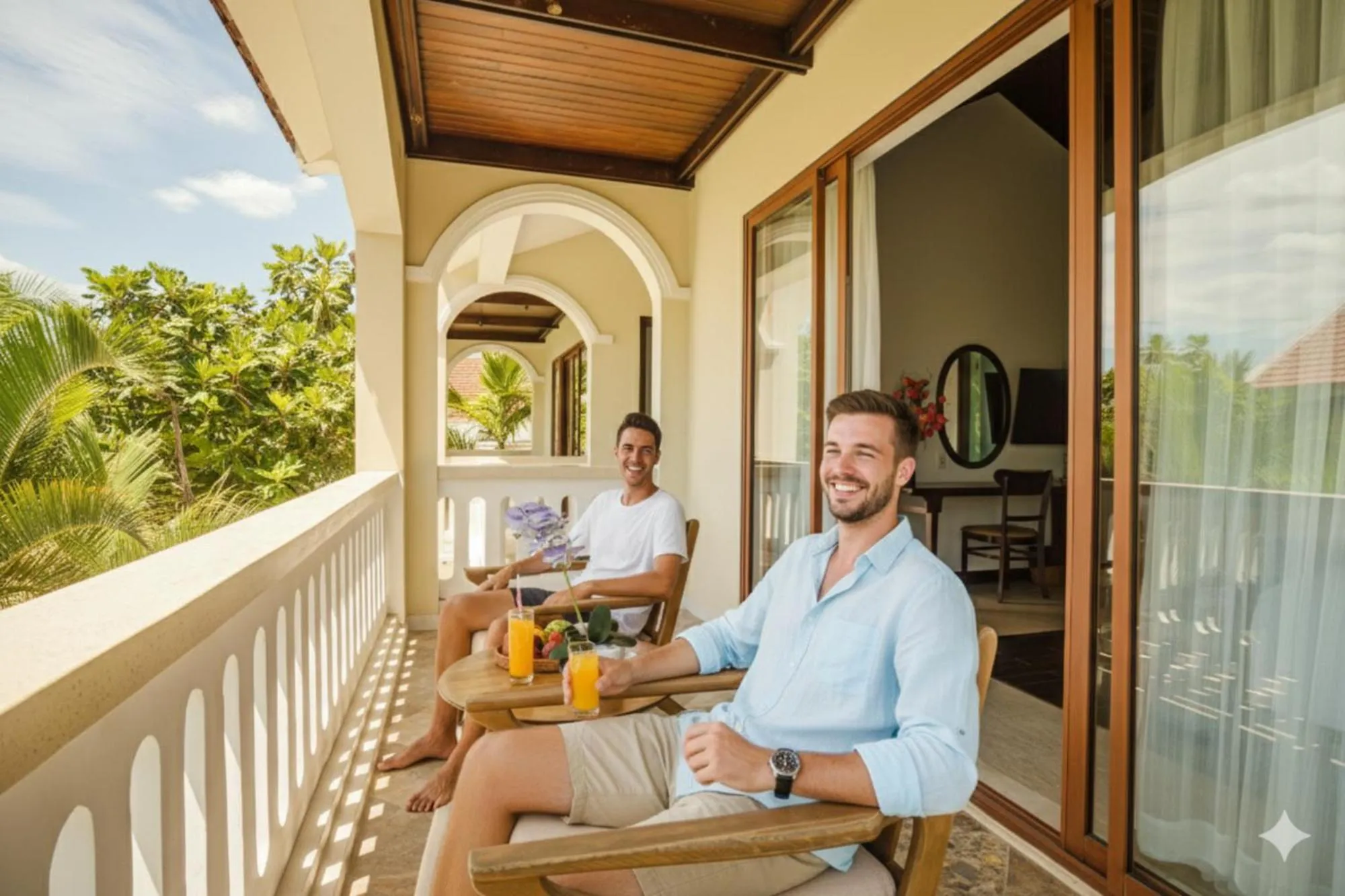 Balcony/Terrace in Én Retreat Hoi An