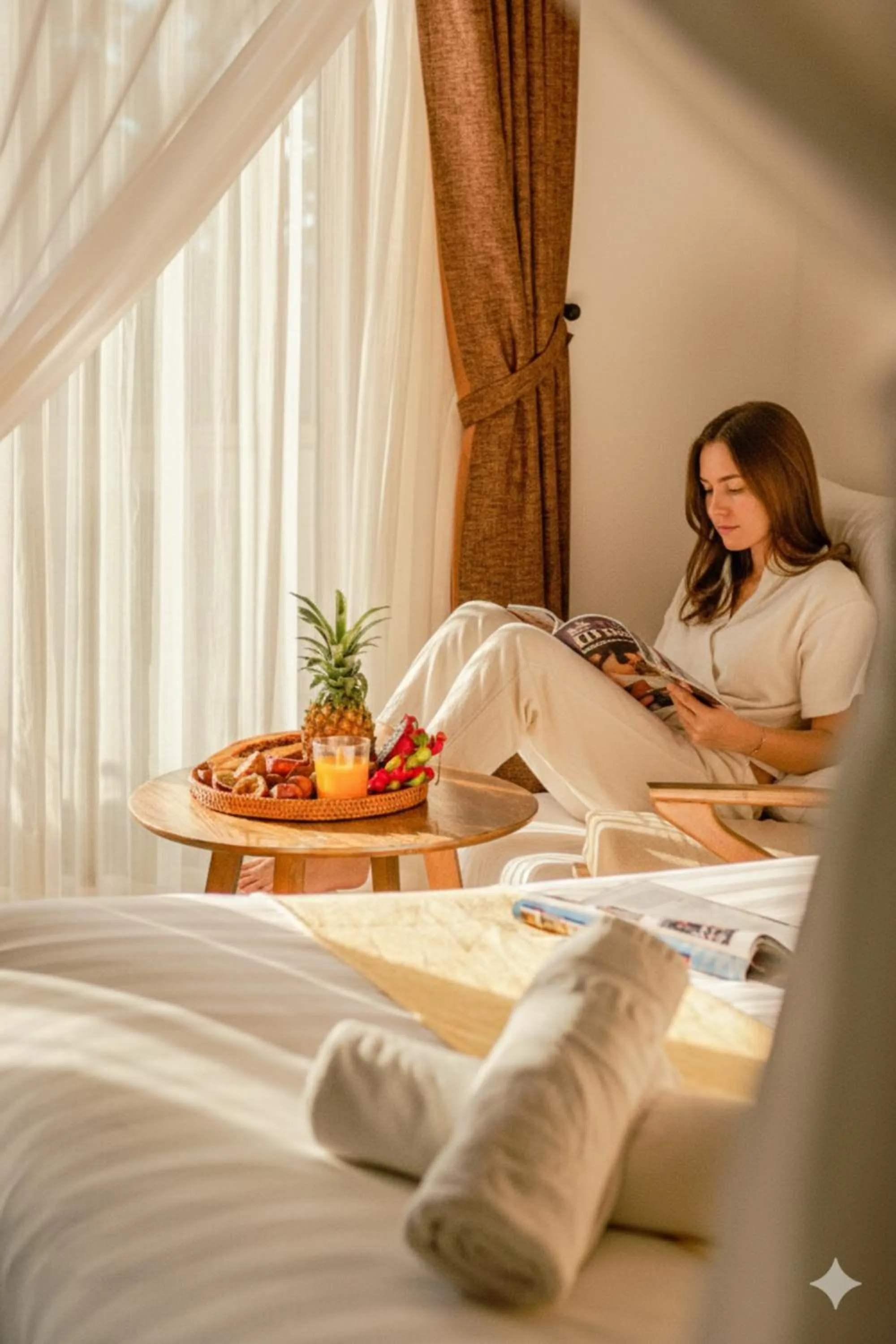 Bed in Én Retreat Hoi An