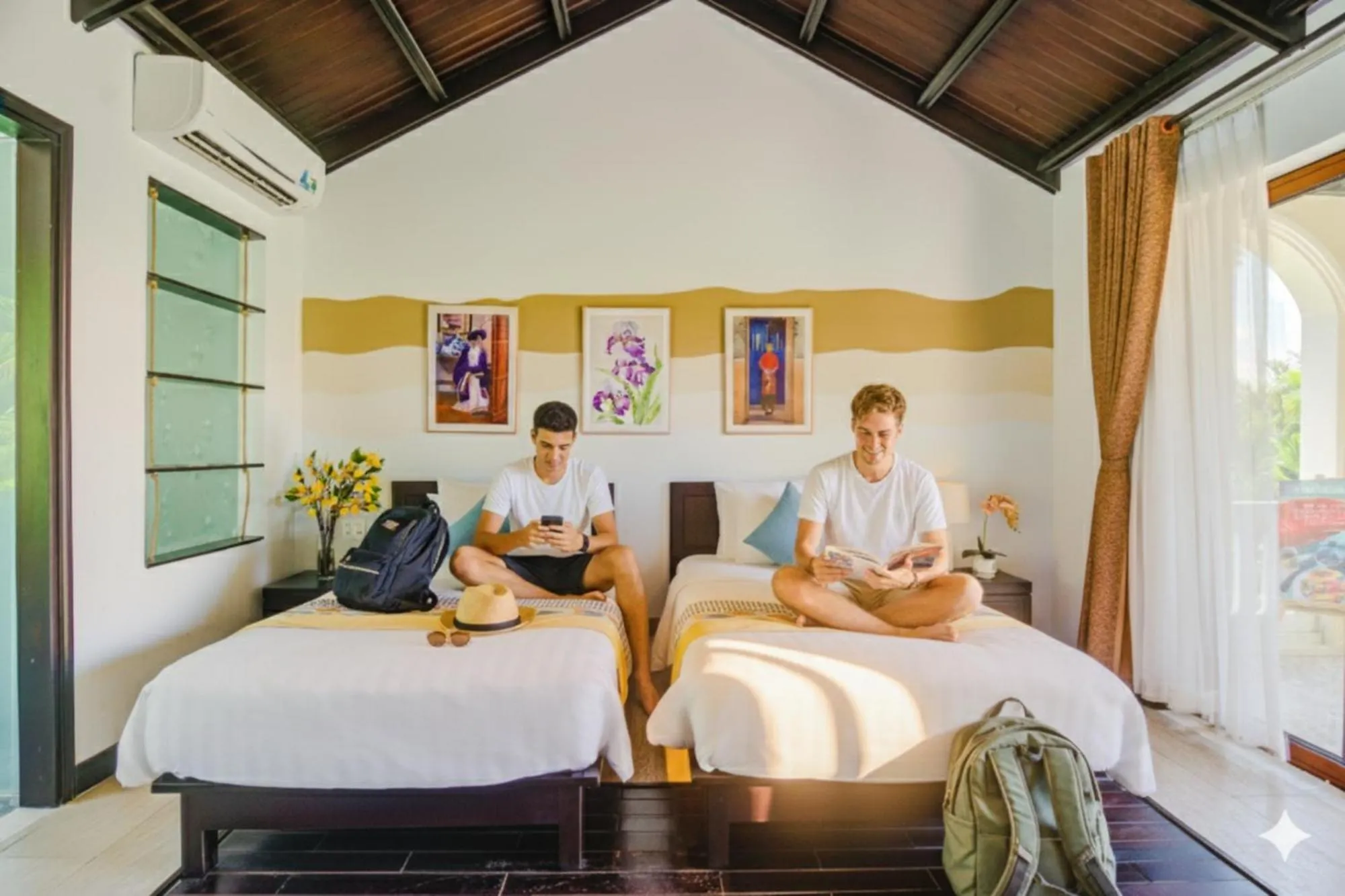 Bed in Én Retreat Hoi An