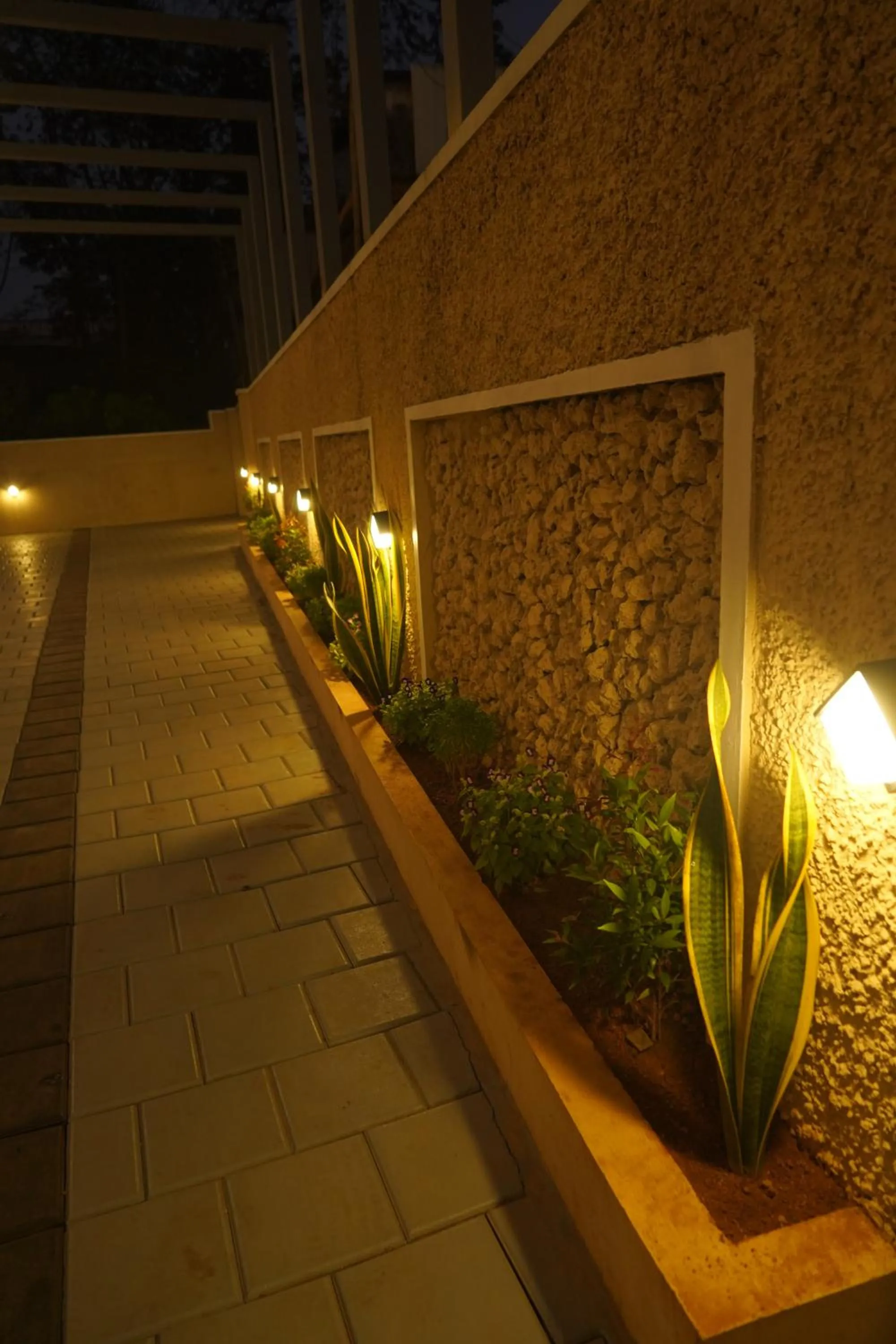 Garden in Hotel Bekal International