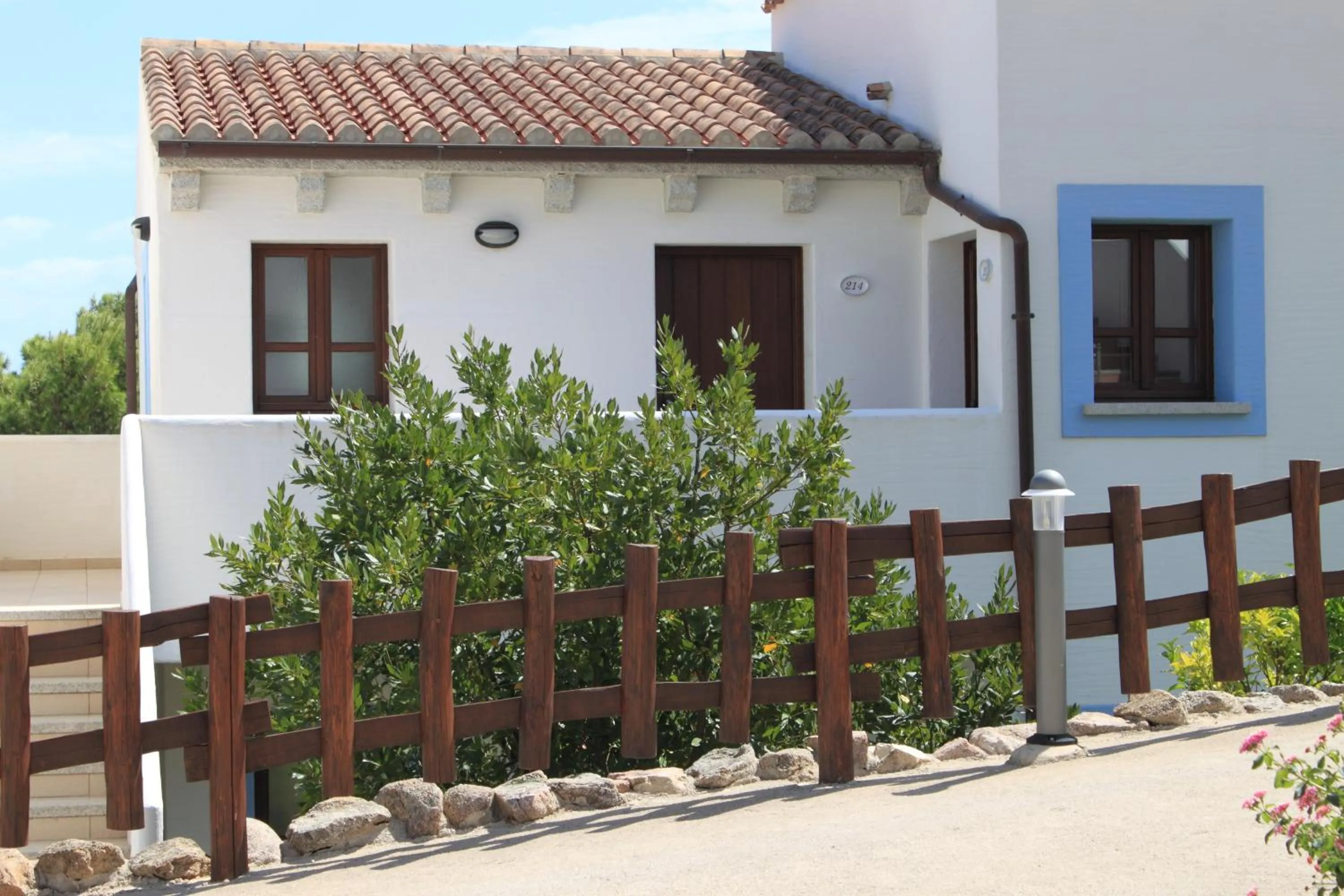 Garden view in Hotel Resort Nuraghe Arvu