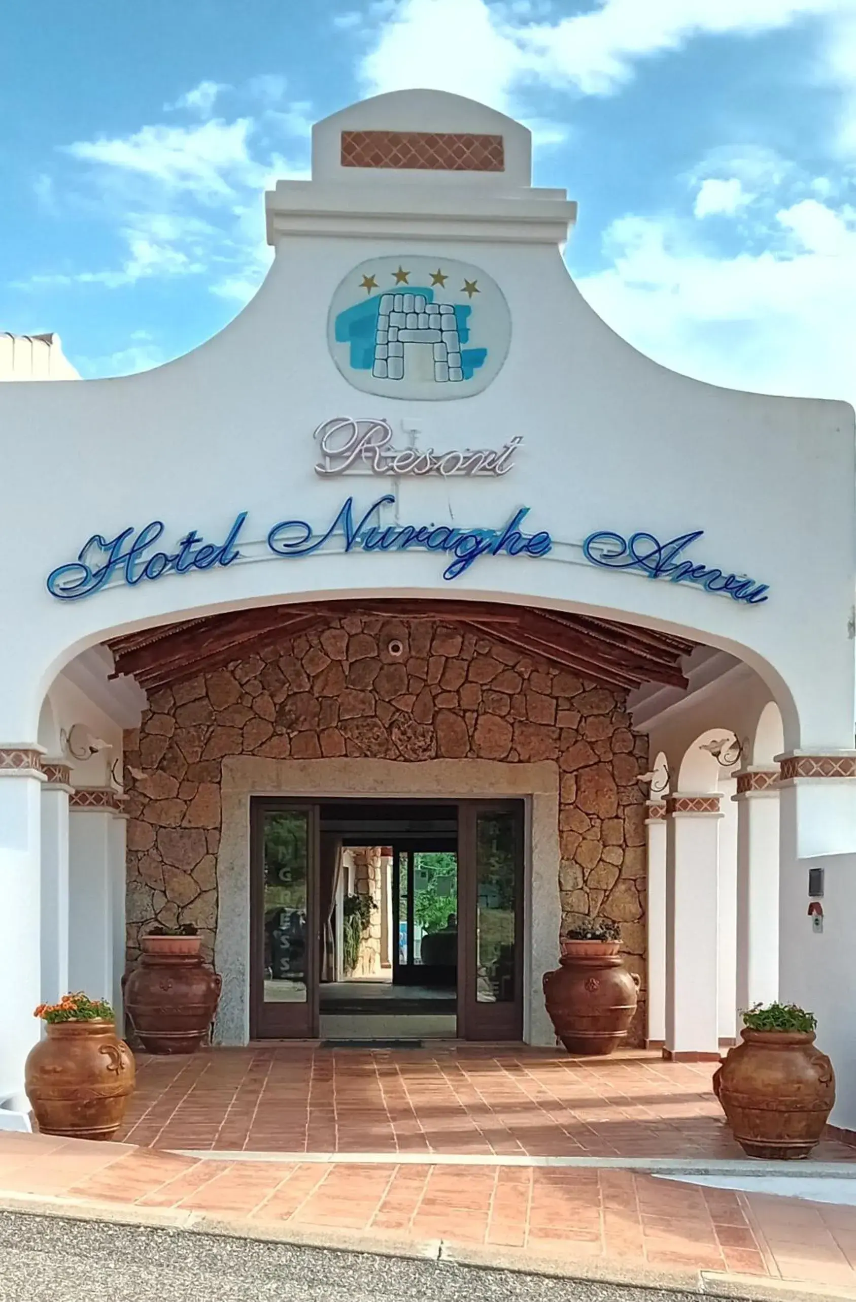 Property building in Hotel Resort Nuraghe Arvu Property building in Hotel Resort Nuraghe Arvu