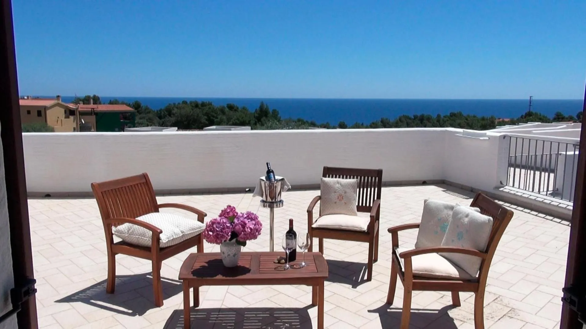 Balcony/Terrace in Hotel Resort Nuraghe Arvu