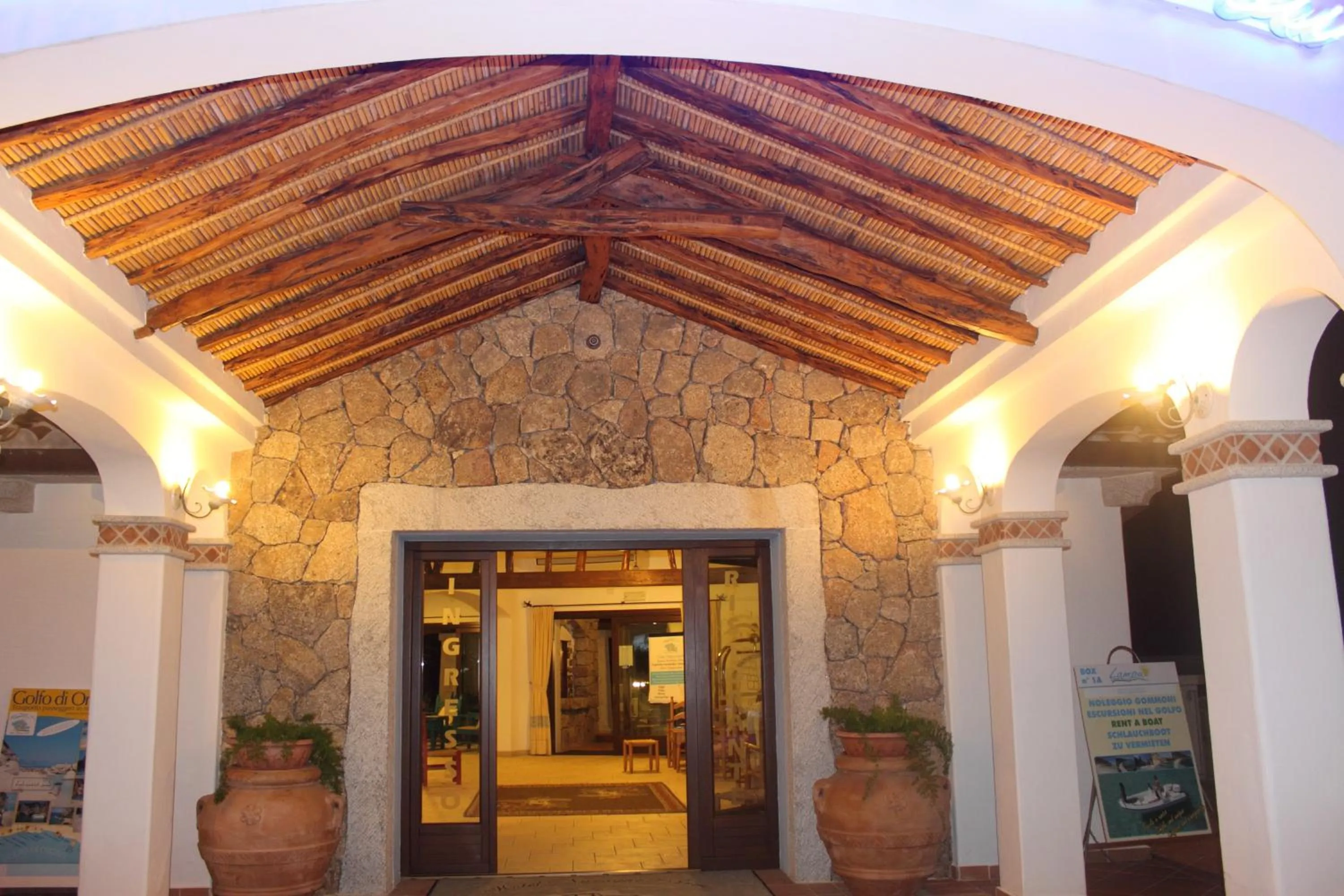 Facade/entrance in Hotel Resort Nuraghe Arvu