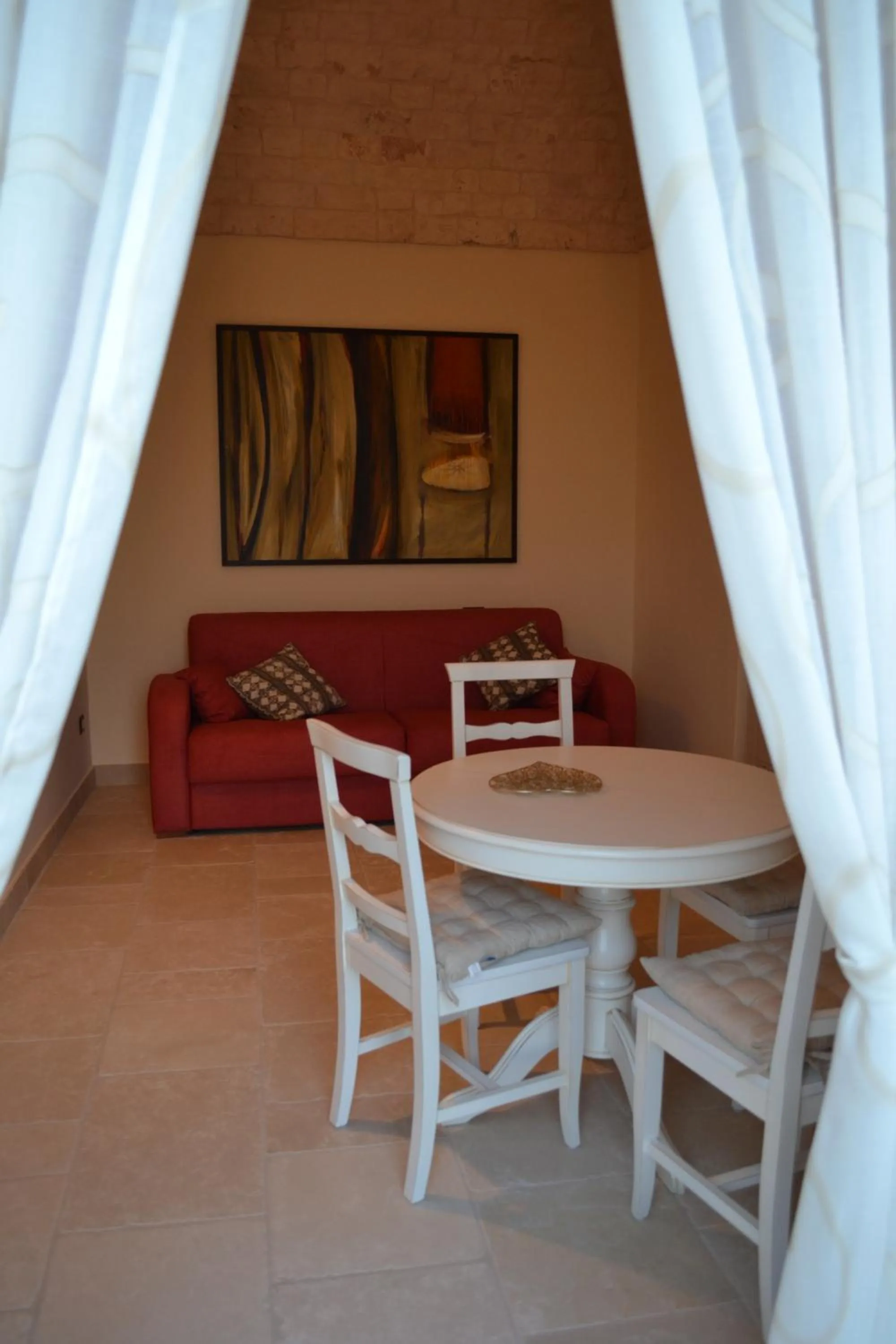 Living room in Masseria Torricella