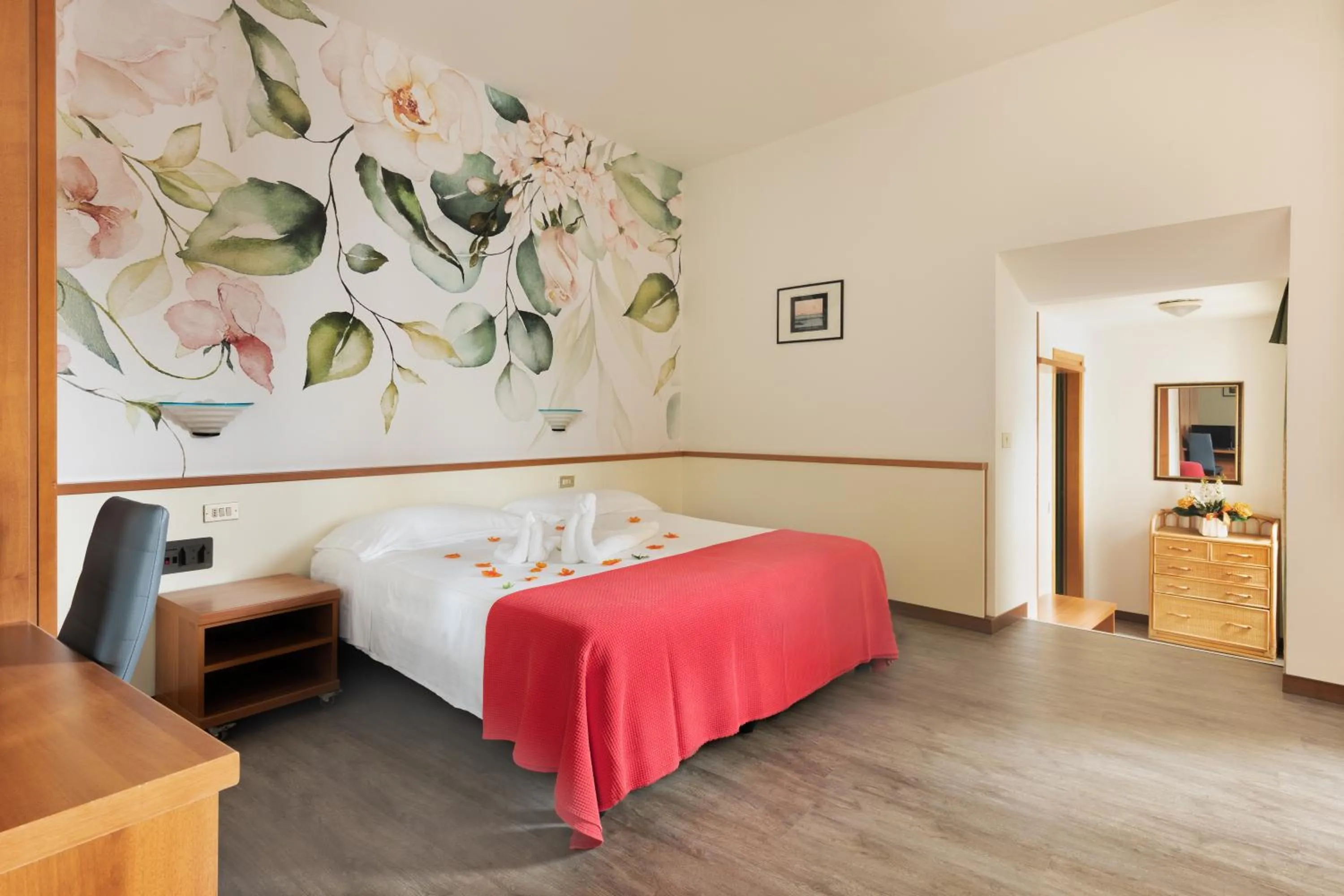 Bed in Hotel City Verona