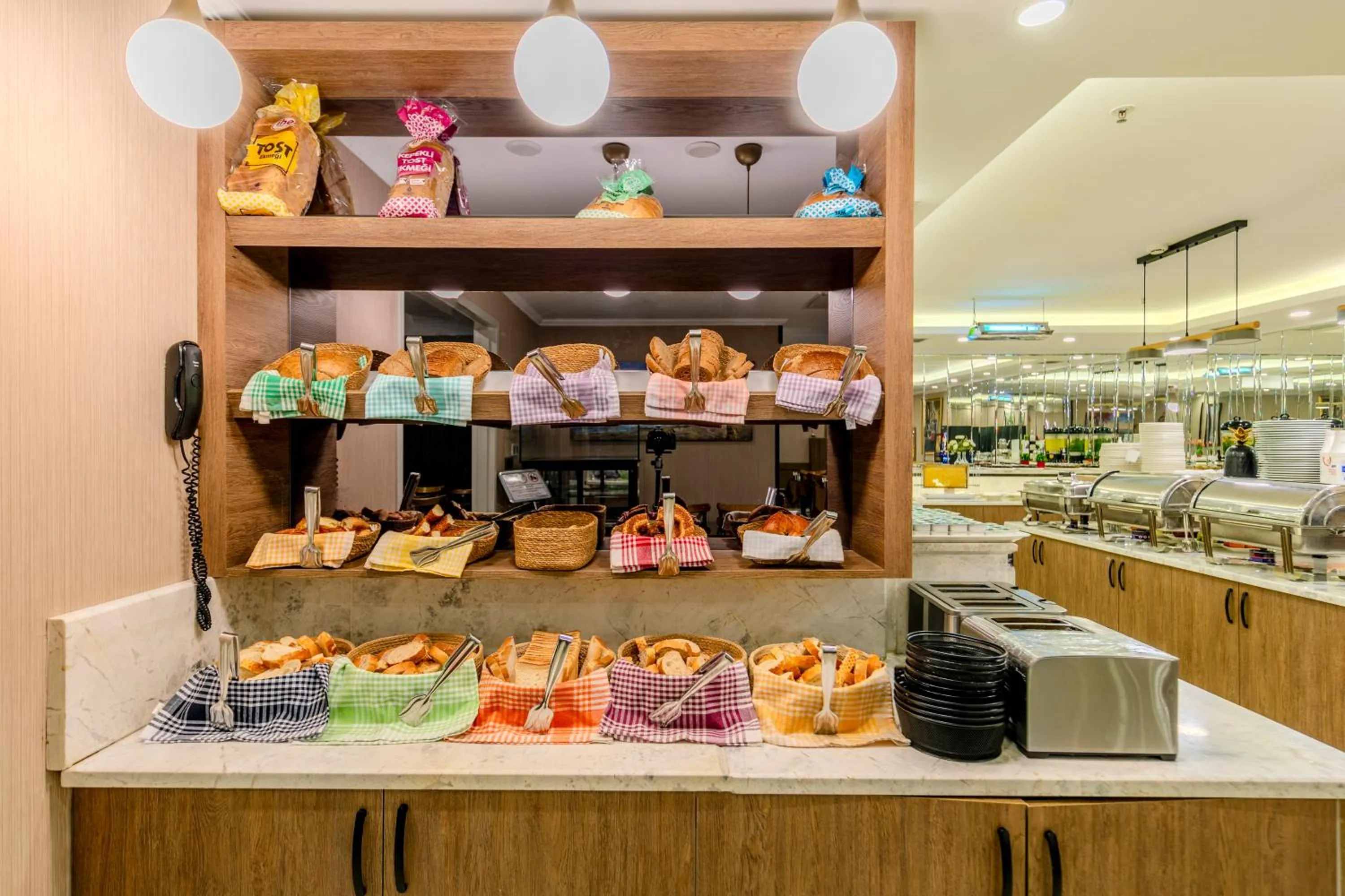 Buffet breakfast in Hamitbey Hotel Yenikapı