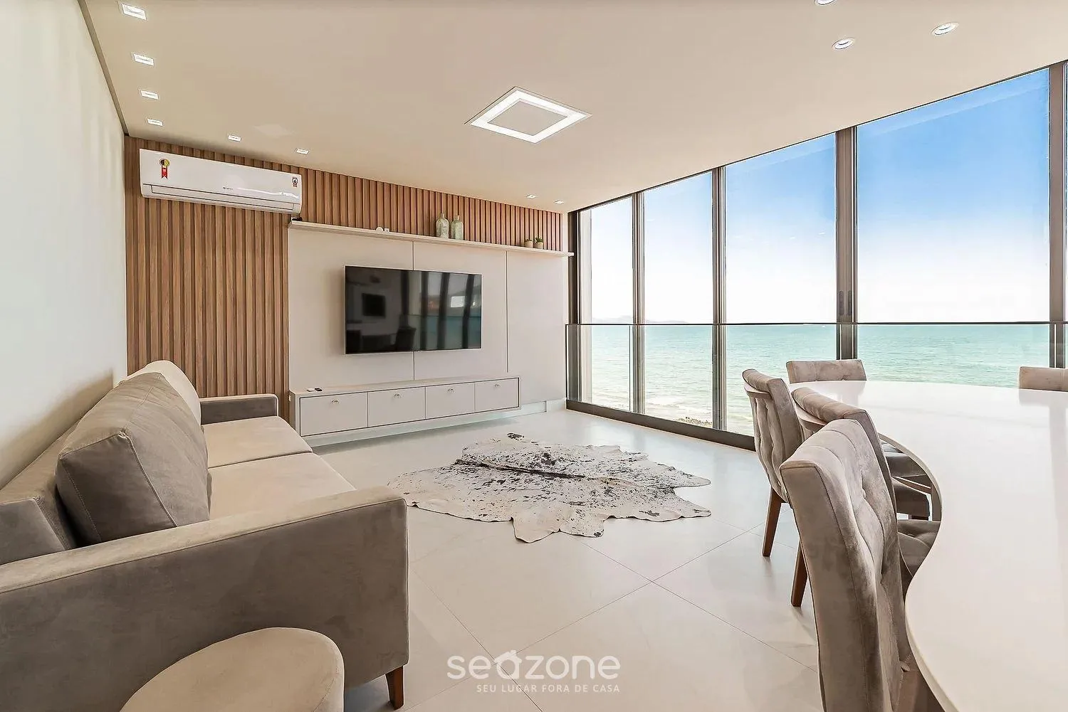 Modern apt sea view 75m beach LLR802
