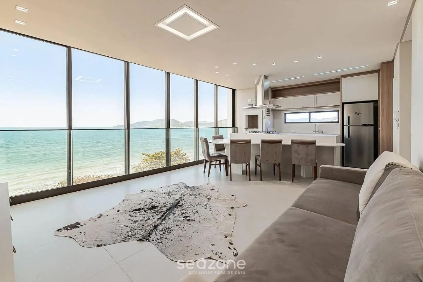 Modern apt sea view 75m beach LLR802