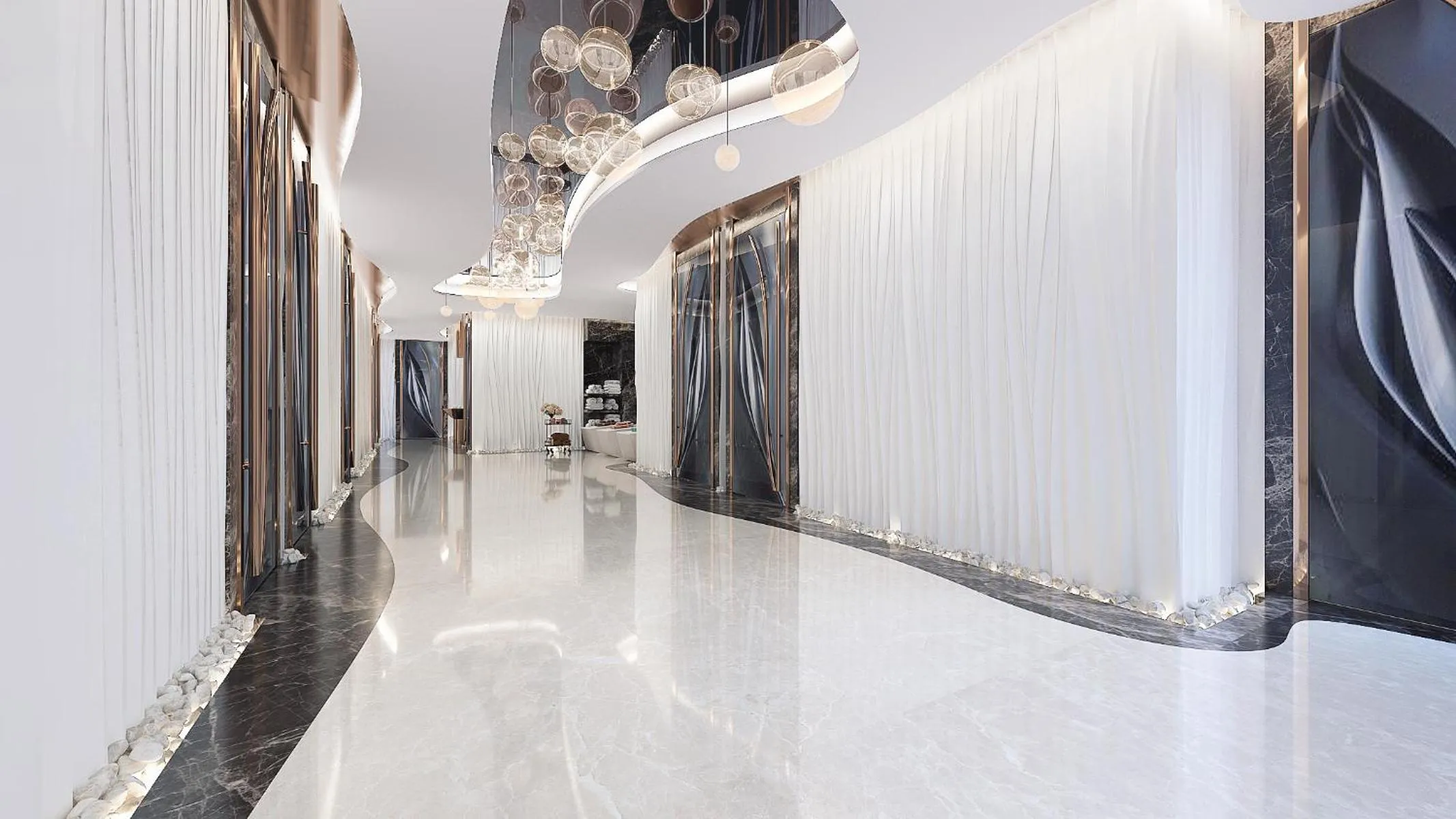 Spa and wellness centre/facilities in Royal M Al Aqah Beach Resort by Gewan