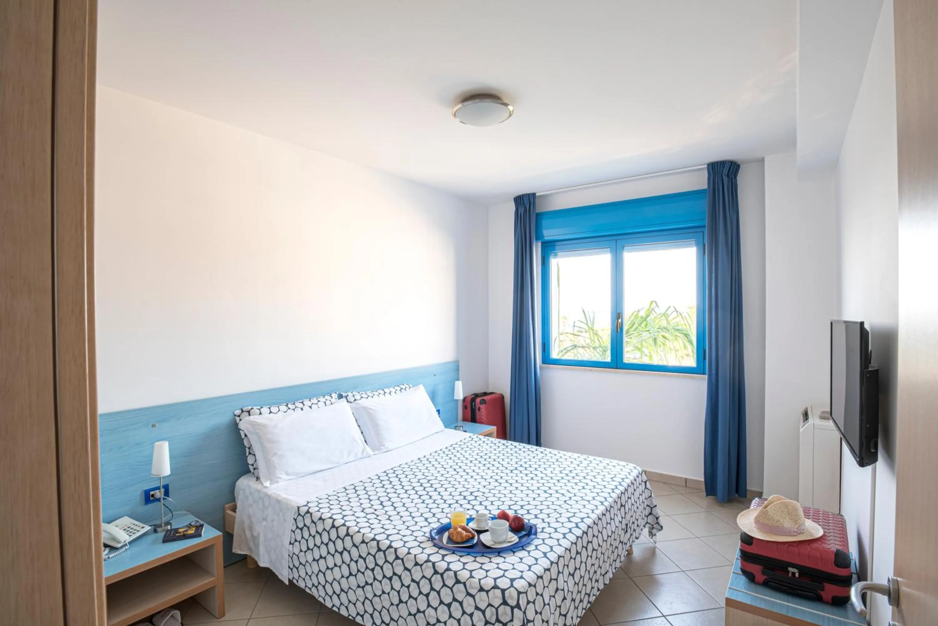 Bedroom, Bed in Residence Miljunka