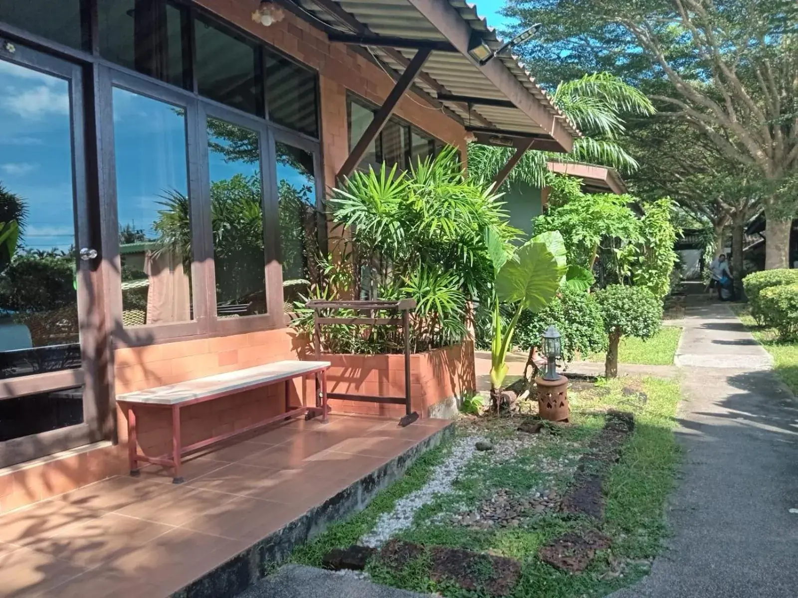 Inner courtyard view in Phuket Siam Villas - SHA PLUS Inner courtyard view in Phuket Siam Villas - SHA PLUS