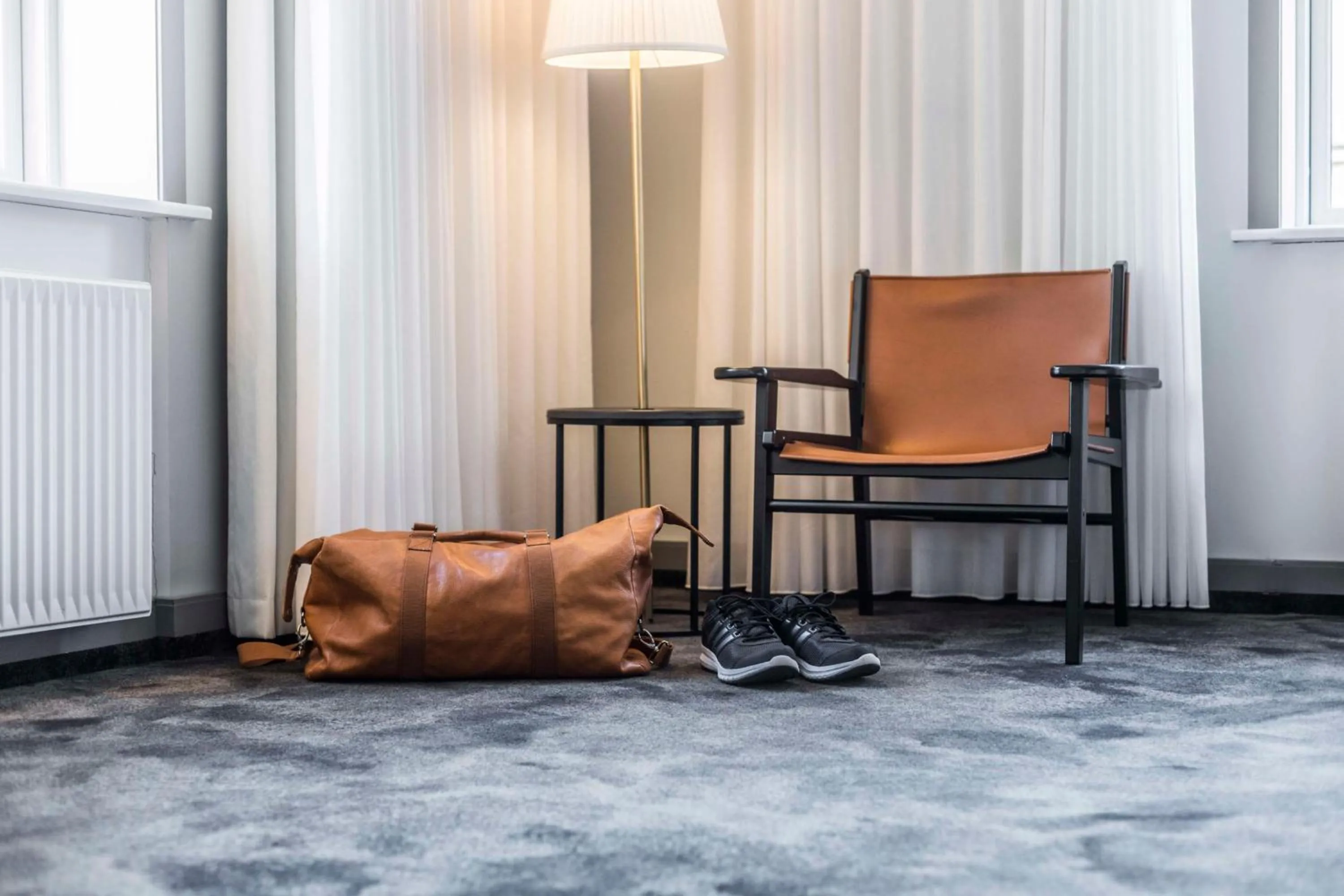 Bedroom in Scandic The Mayor