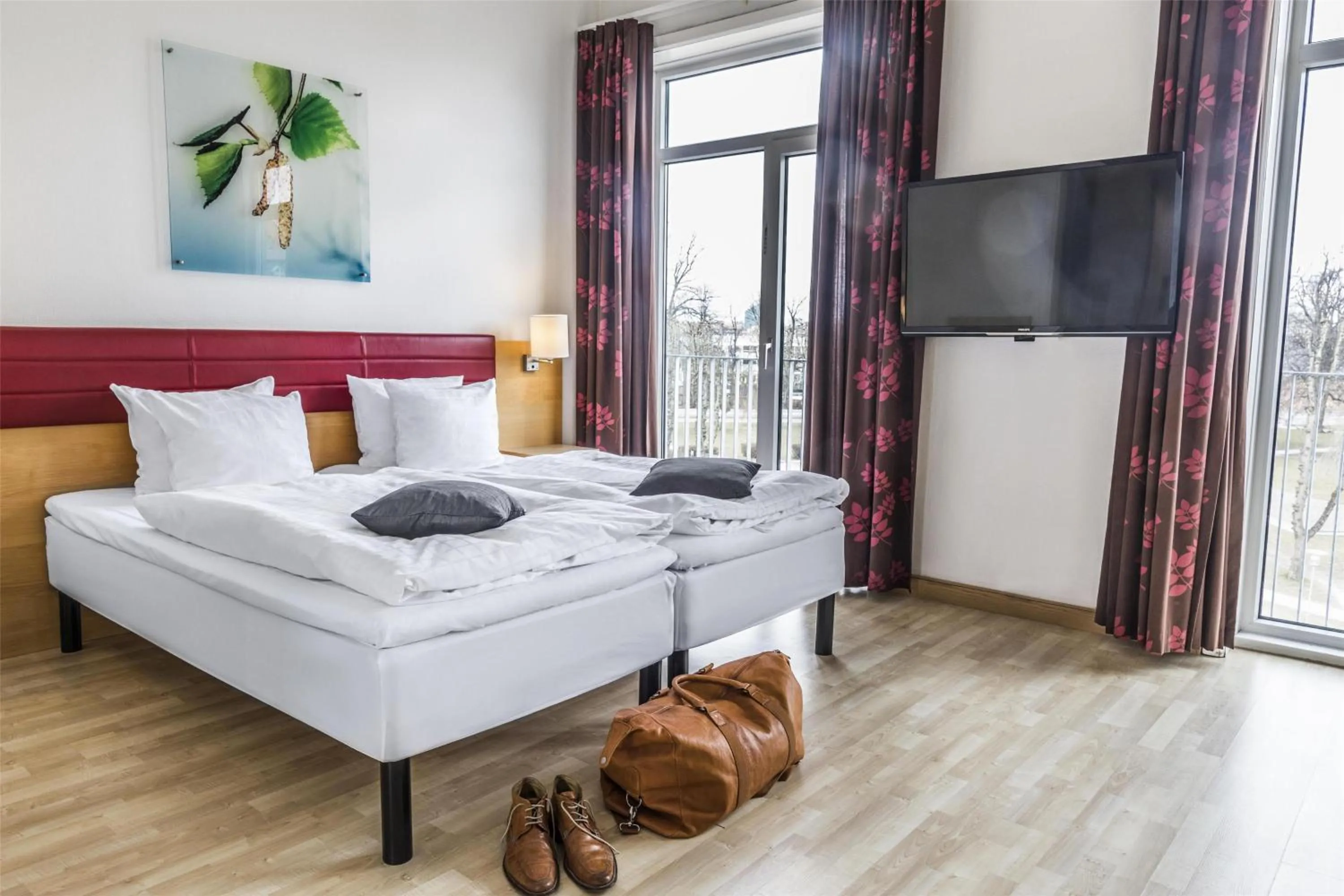 Bedroom, Bed in Scandic The Mayor