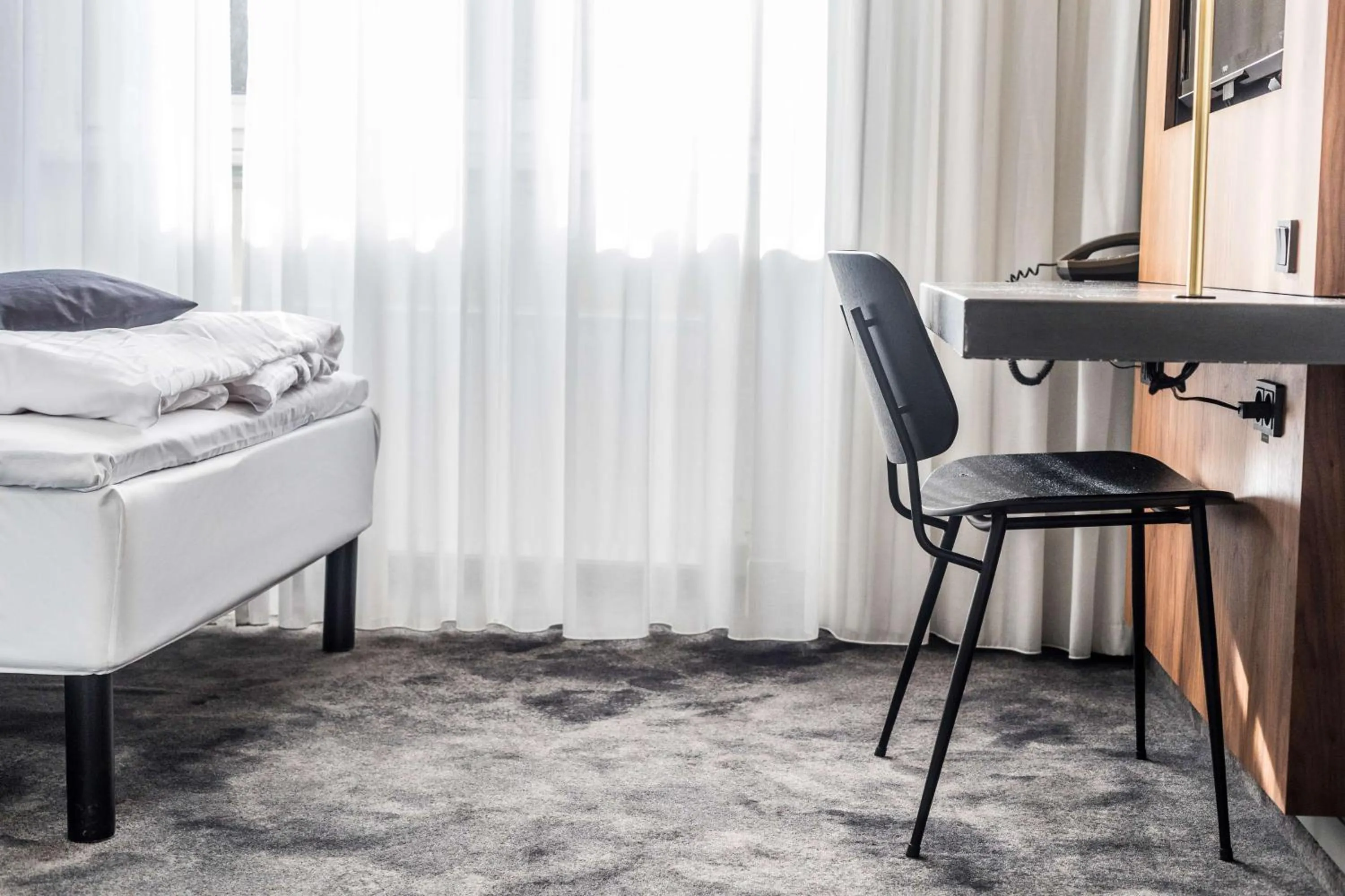 Bedroom, Bed in Scandic The Mayor