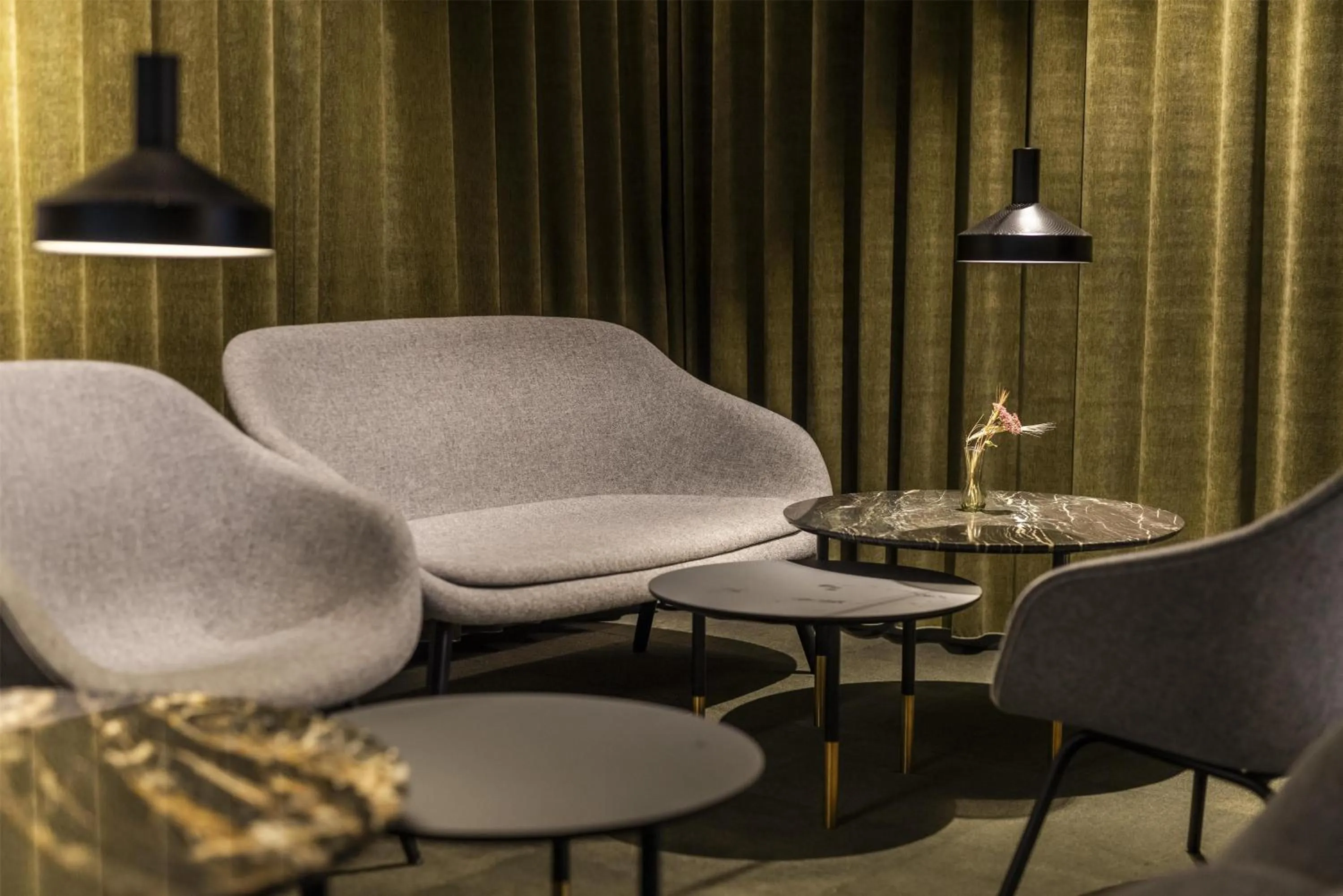 Lobby or reception in Scandic The Mayor