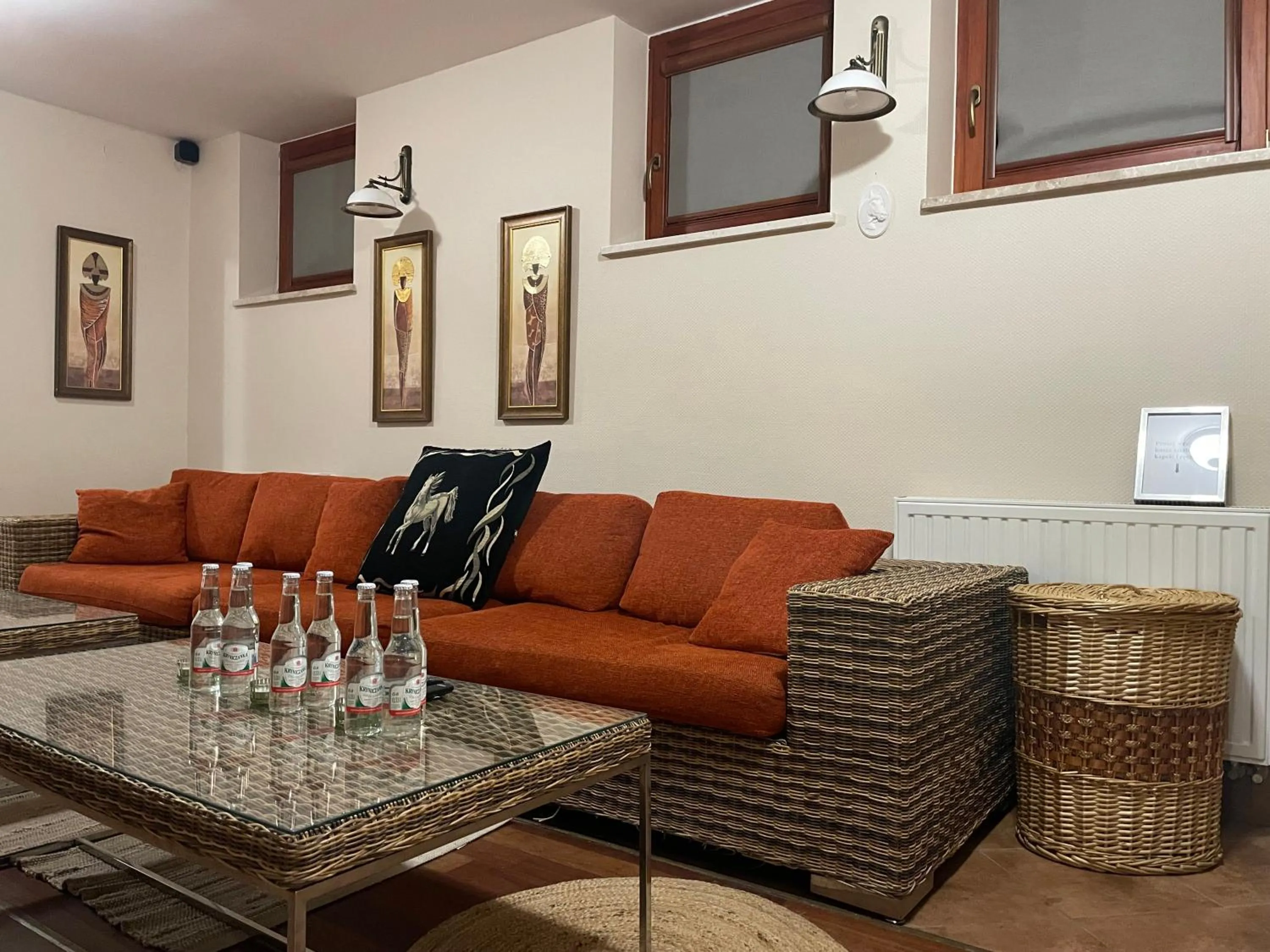 Seating area in Końska Dolina